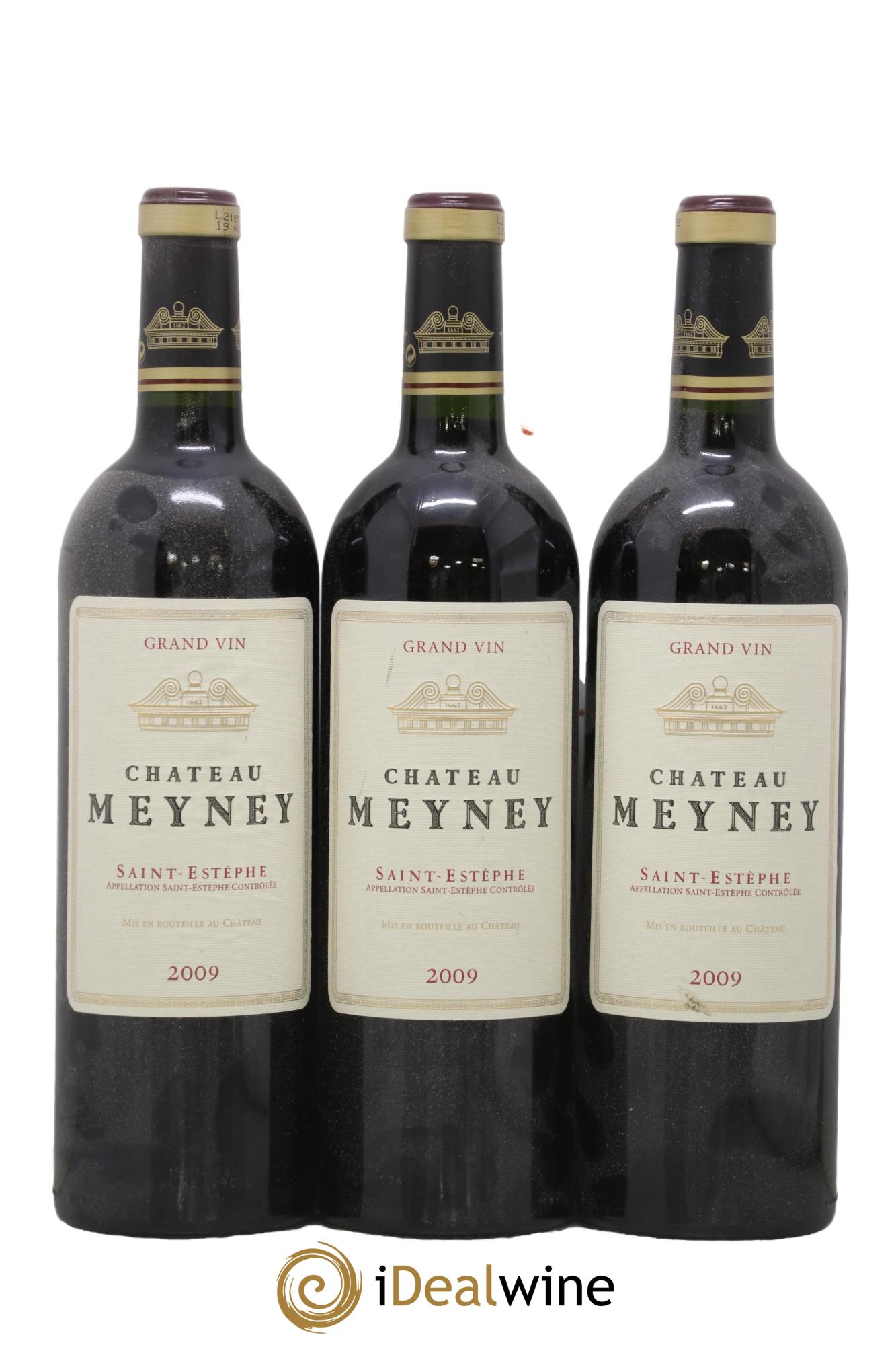 Château Meyney 2009 - Lot of 3 bottles - 0