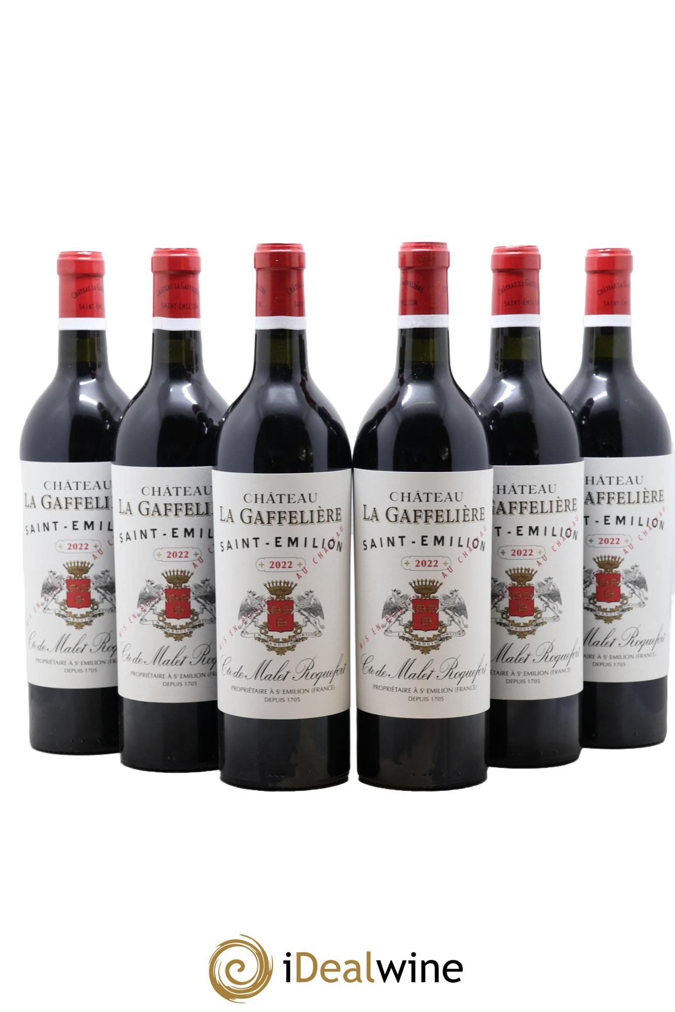Château la Gaffelière 1er Grand Cru Classé B 2022 - Lot de 6 bouteilles - 0