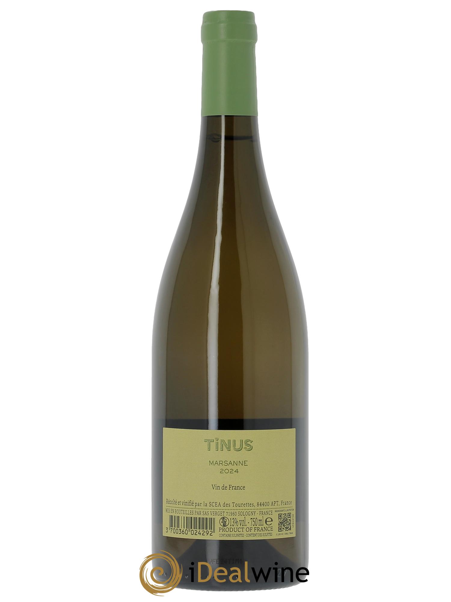 Vin de France Château des Tourettes Tinus Marsanne Jean-Marie Guffens  2024 - Posten von 1 Flasche - 1