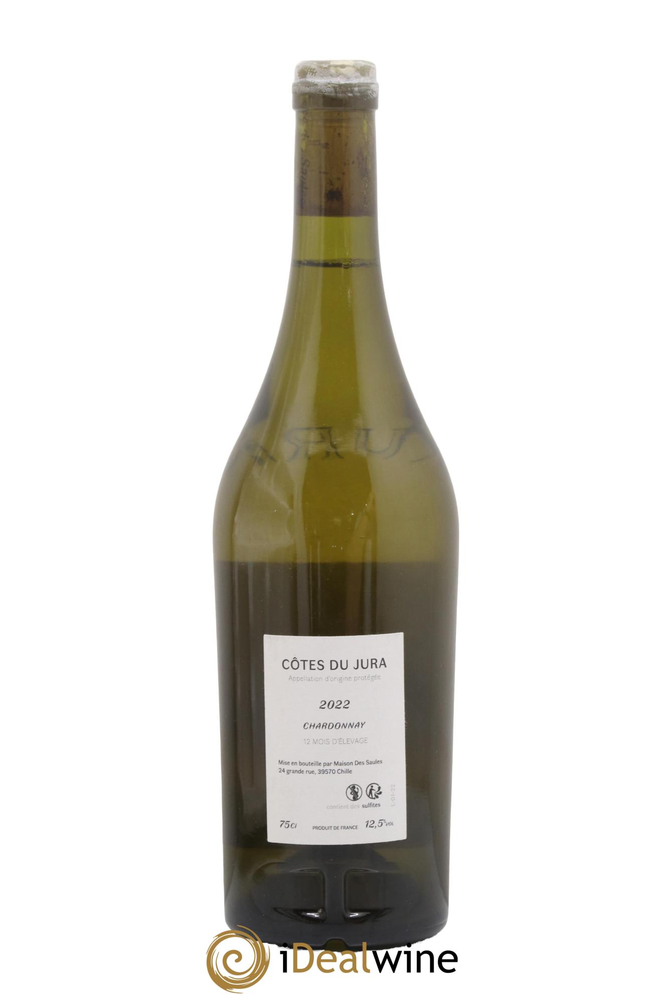 Côtes du Jura Chardonnay La Madeleine Maison des Saules 2022 - Lot de 1 bouteille - 1