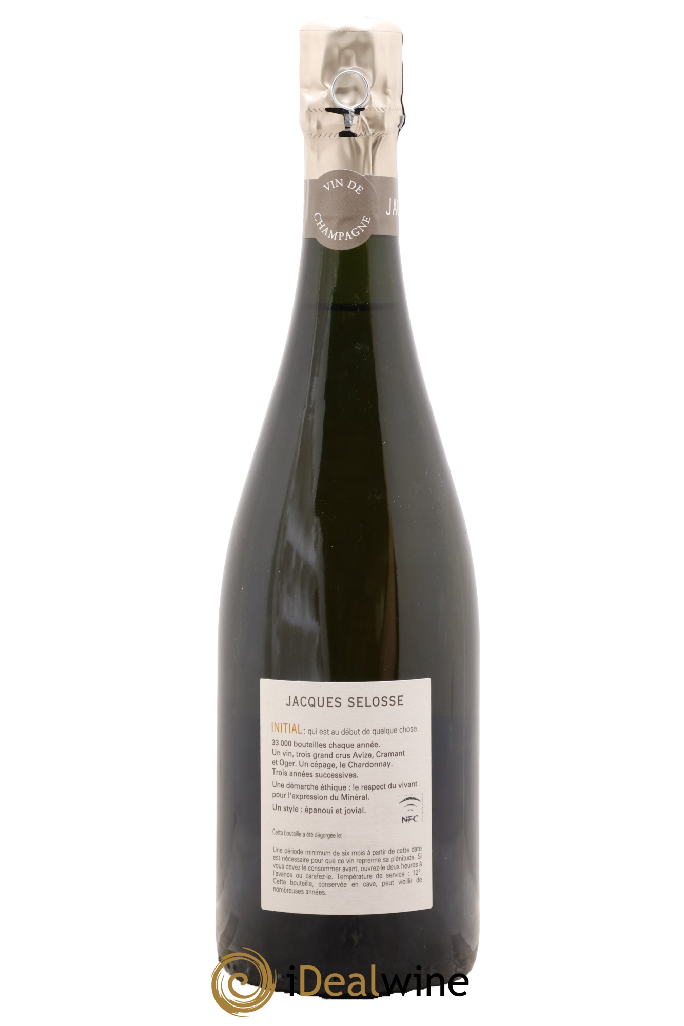 Initial Brut Jacques Selosse - Lot de 1 bouteille - 1