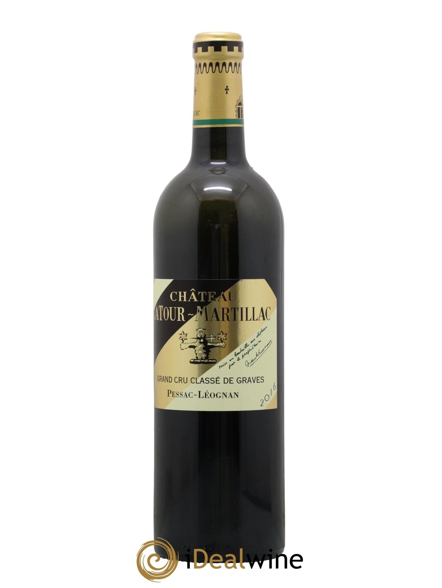 Château Latour-Martillac Cru Classé de Graves 2016 - Lot de 1 bouteille - 0