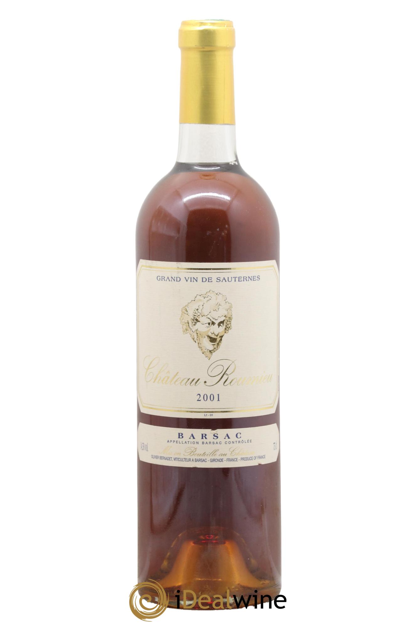 Barsac Roumieu 2001 - Posten von 1 Flasche - 0