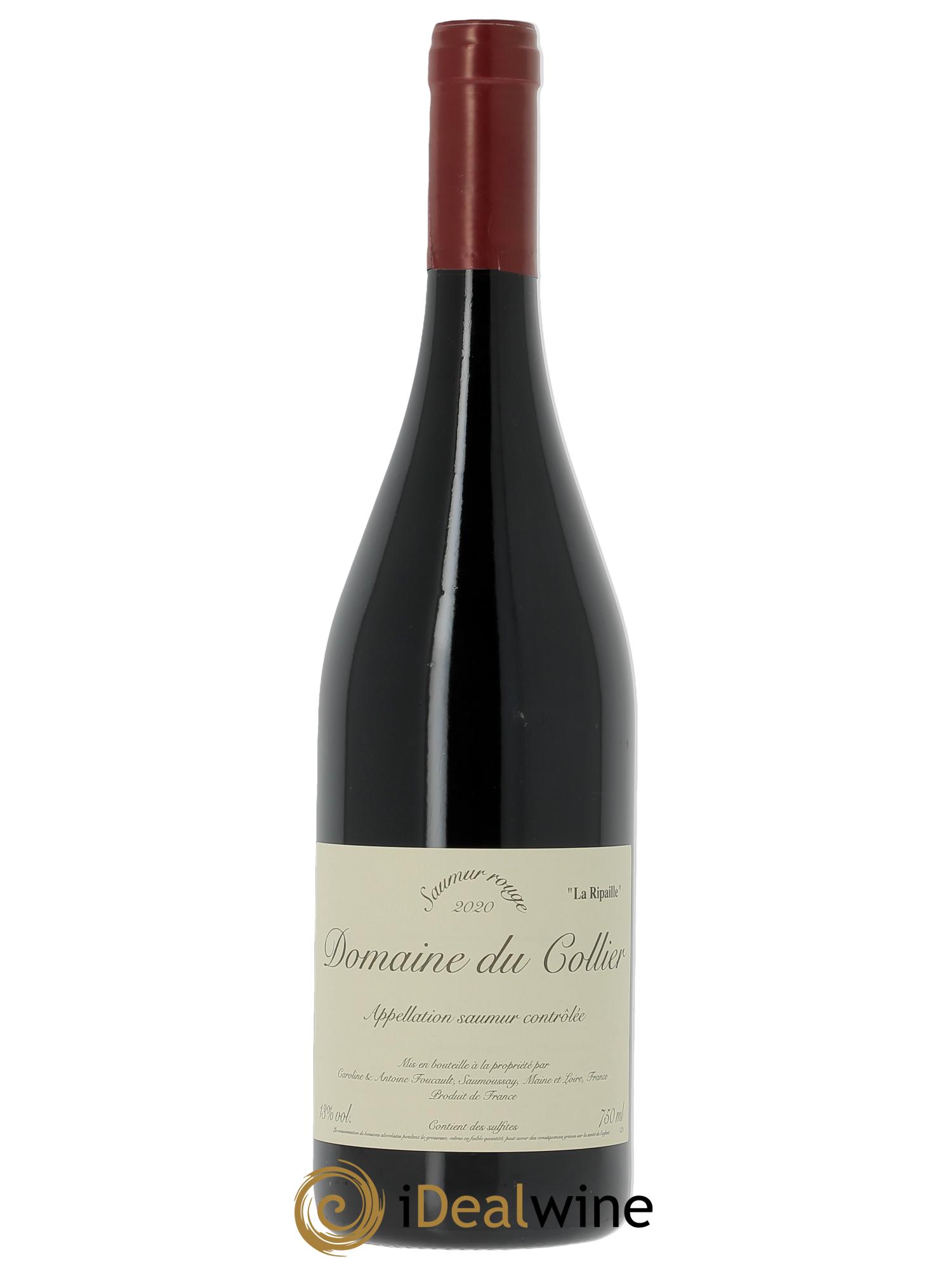 Saumur La Ripaille Domaine du Collier 2020 - Lot de 1 bouteille - 0