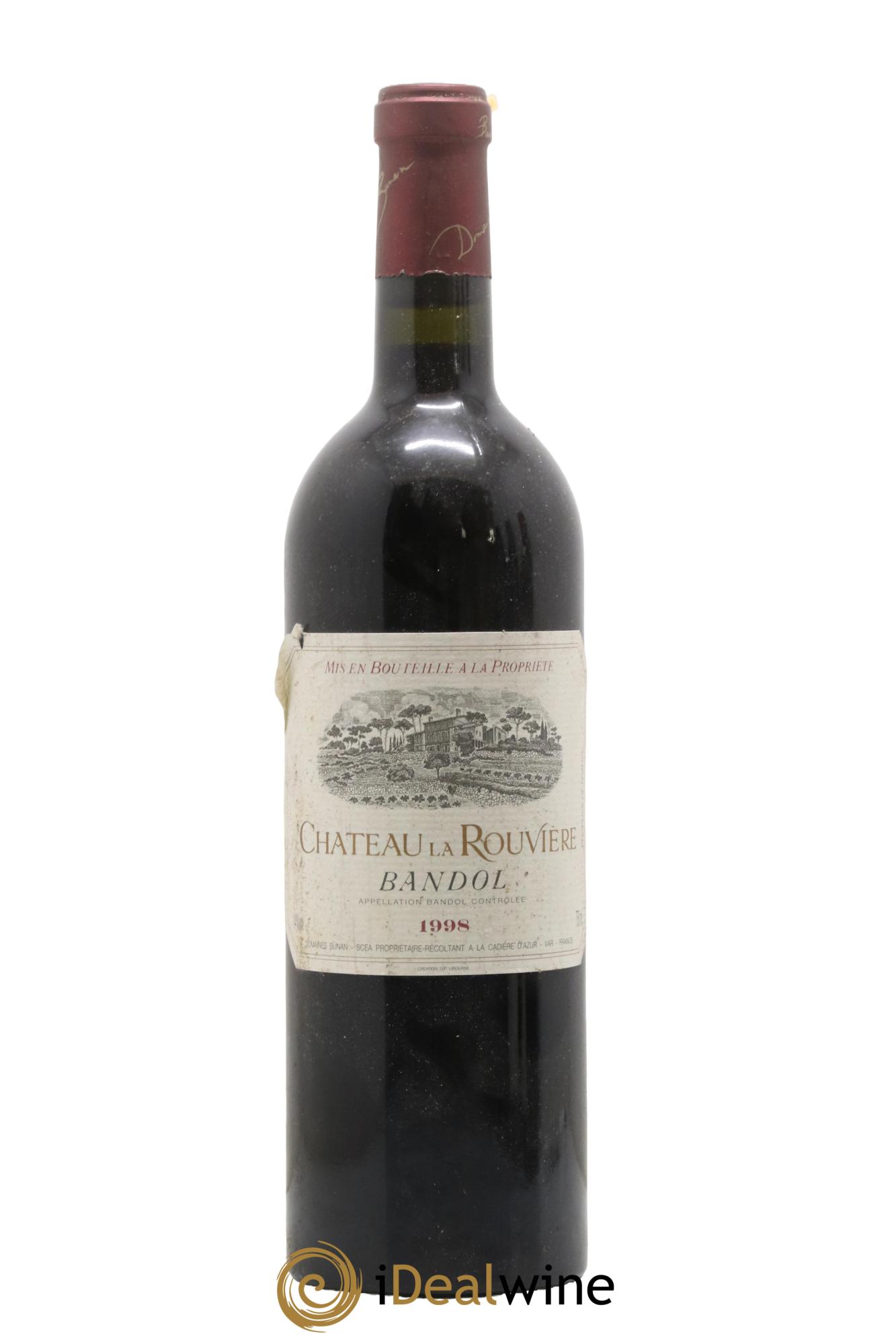 Bandol Rouviere 1998 - Lot of 1 bottle - 0