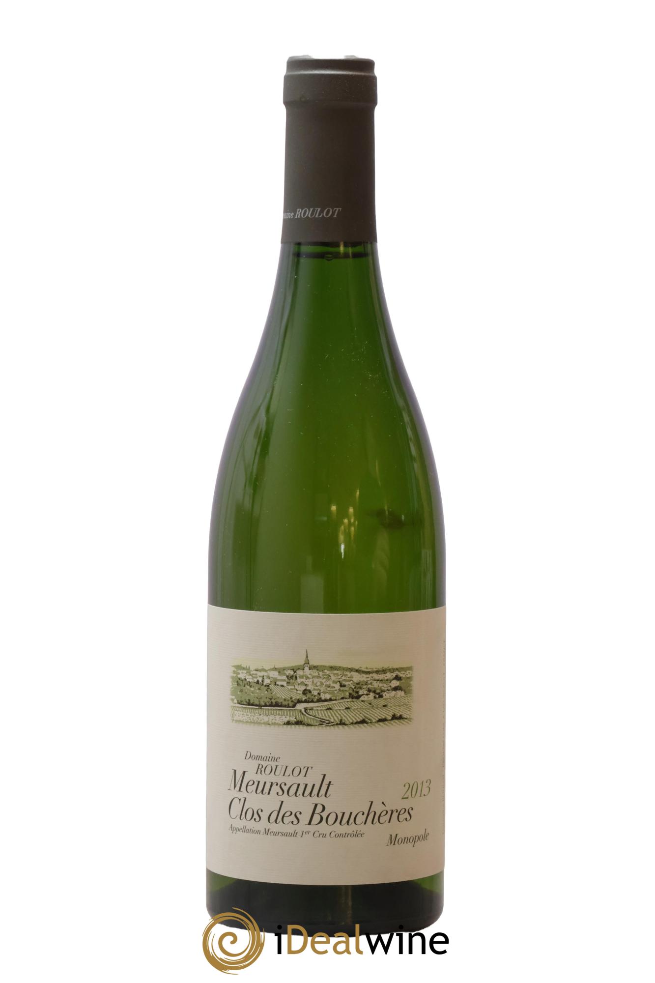 Meursault 1er Cru Clos des Bouchères Roulot (Domaine) 2013 - Lot de 1 bouteille - 0