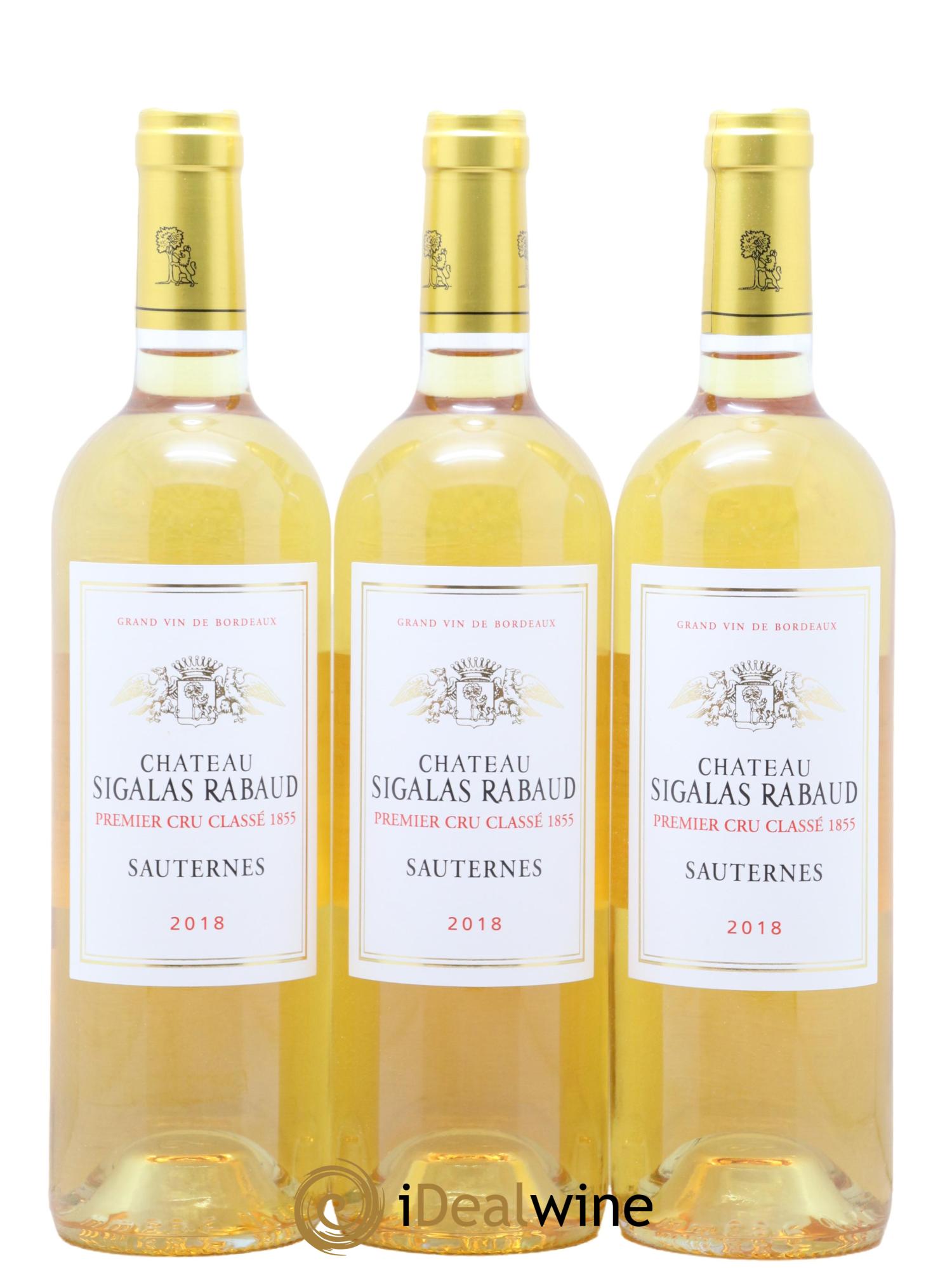 Château Sigalas Rabaud 1er Grand Cru Classé 2018 - Lotto di 6 bottiglie - 2