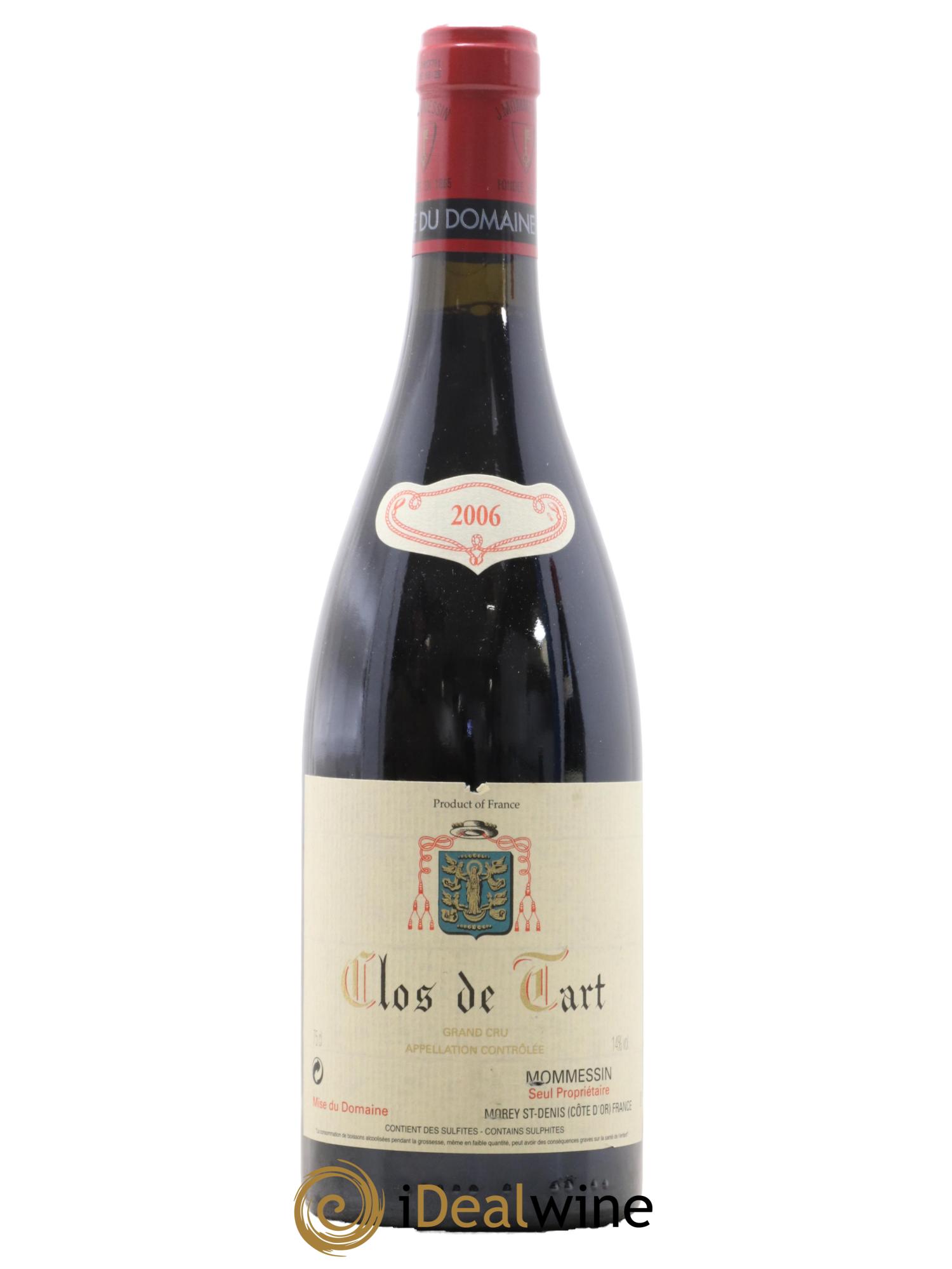 Clos de Tart Grand Cru Clos de Tart 2006 - Lot de 1 bouteille - 0