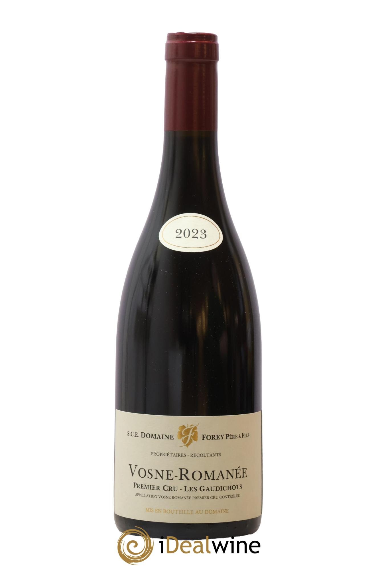 Vosne-Romanée 1er Cru Les Gaudichots Forey Père et Fils (Domaine) 2023 - Lot de 1 bouteille - 0
