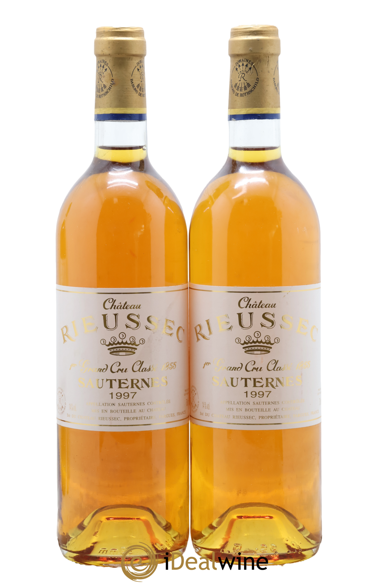 Château Rieussec 1er Grand Cru Classé 1997 - Posten von 2 Flaschen - 0