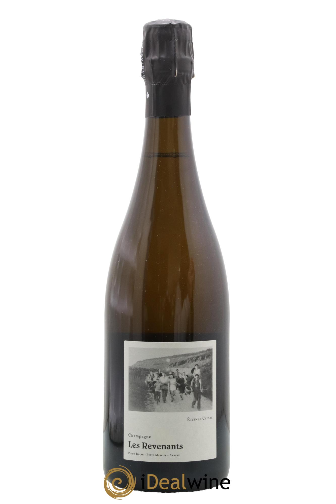 Les Revenants Blanc de Blancs Extra-Brut Etienne Calsac - Lot de 1 bouteille - 0