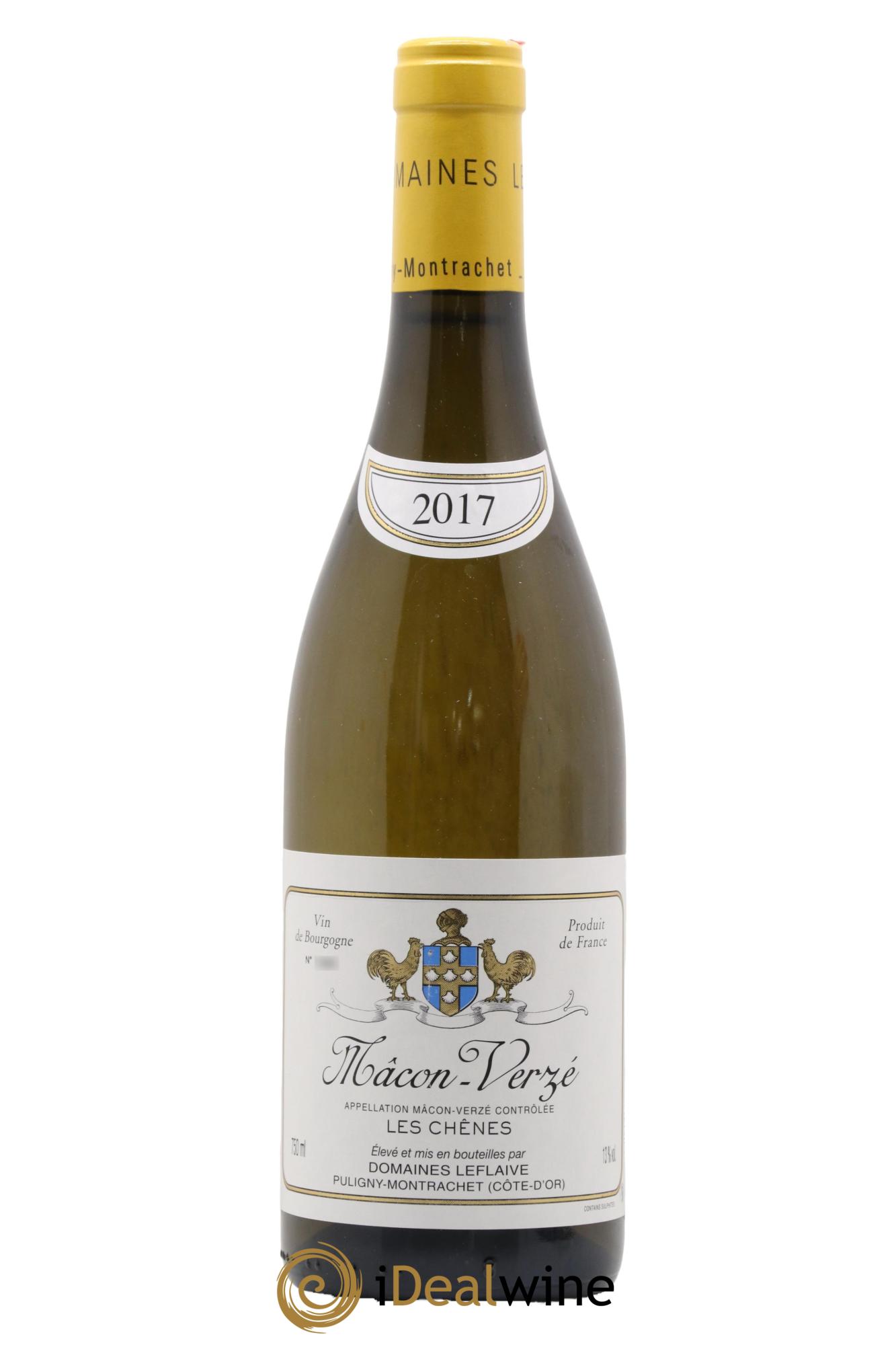 Mâcon-Verzé Les Chênes Leflaive (Domaine) 2017 - Lot de 1 bouteille - 0
