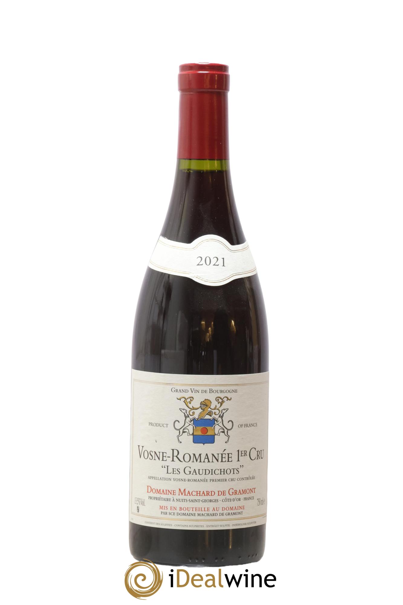 Vosne-Romanée 1er Cru Les Gaudichots Machard de Gramont 2021 - Lot de 1 bouteille - 0