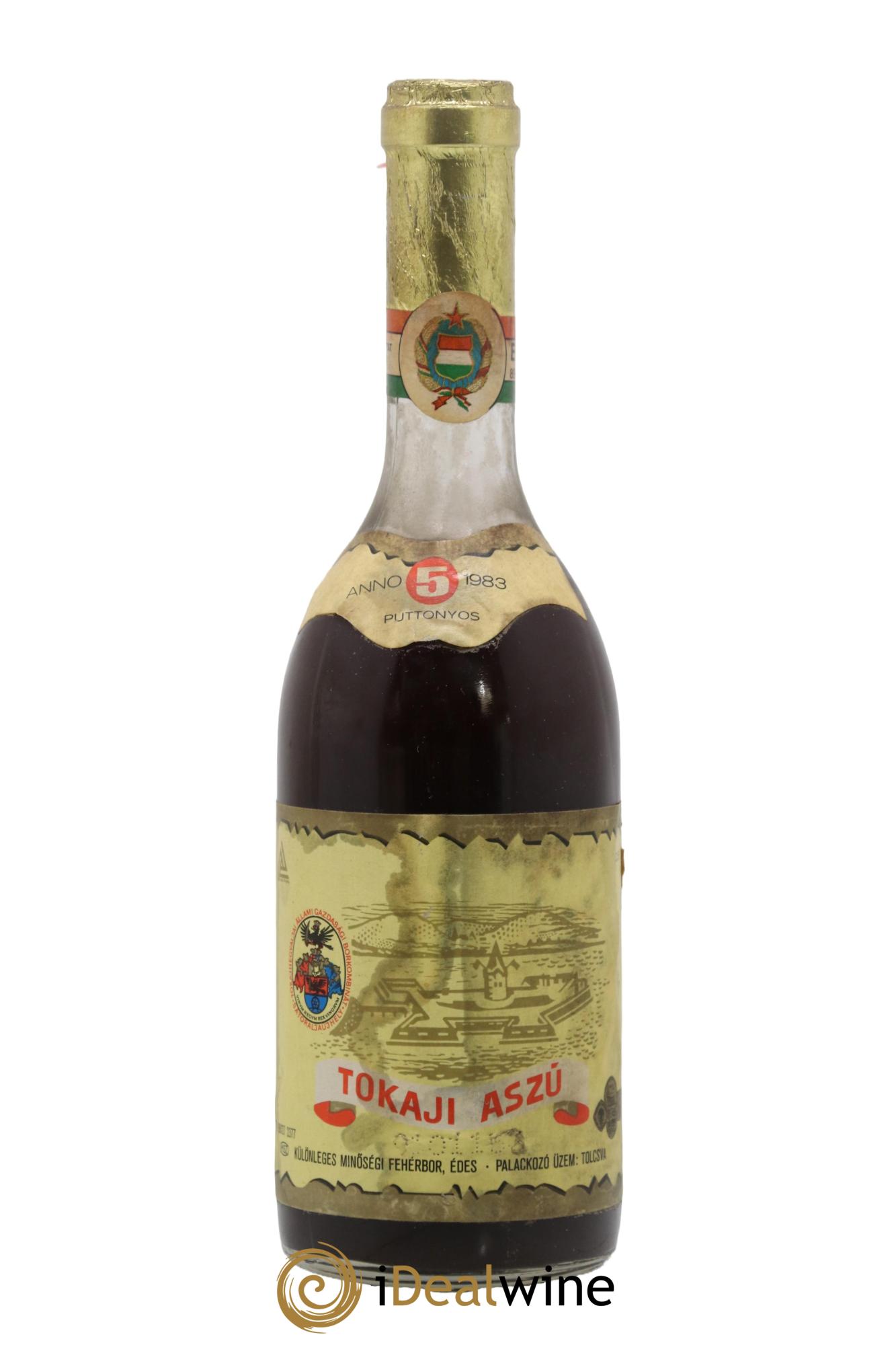 Tokaji Aszu 5 Puttonyos Kulonleges Minosegi Feherbor 1983 - Lot de 1 format 50cl - 0