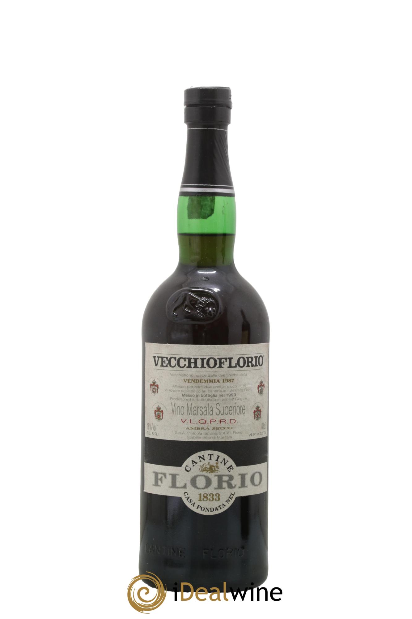 Italie Ambré Florio Marsala Superiore 1987 - Lot of 1 bottle - 0