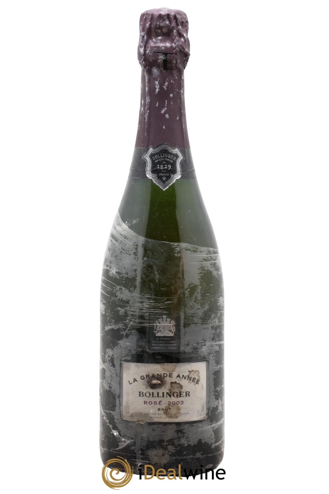 Grande Année Brut Bollinger 2002 - Lot of 1 bottle - 0