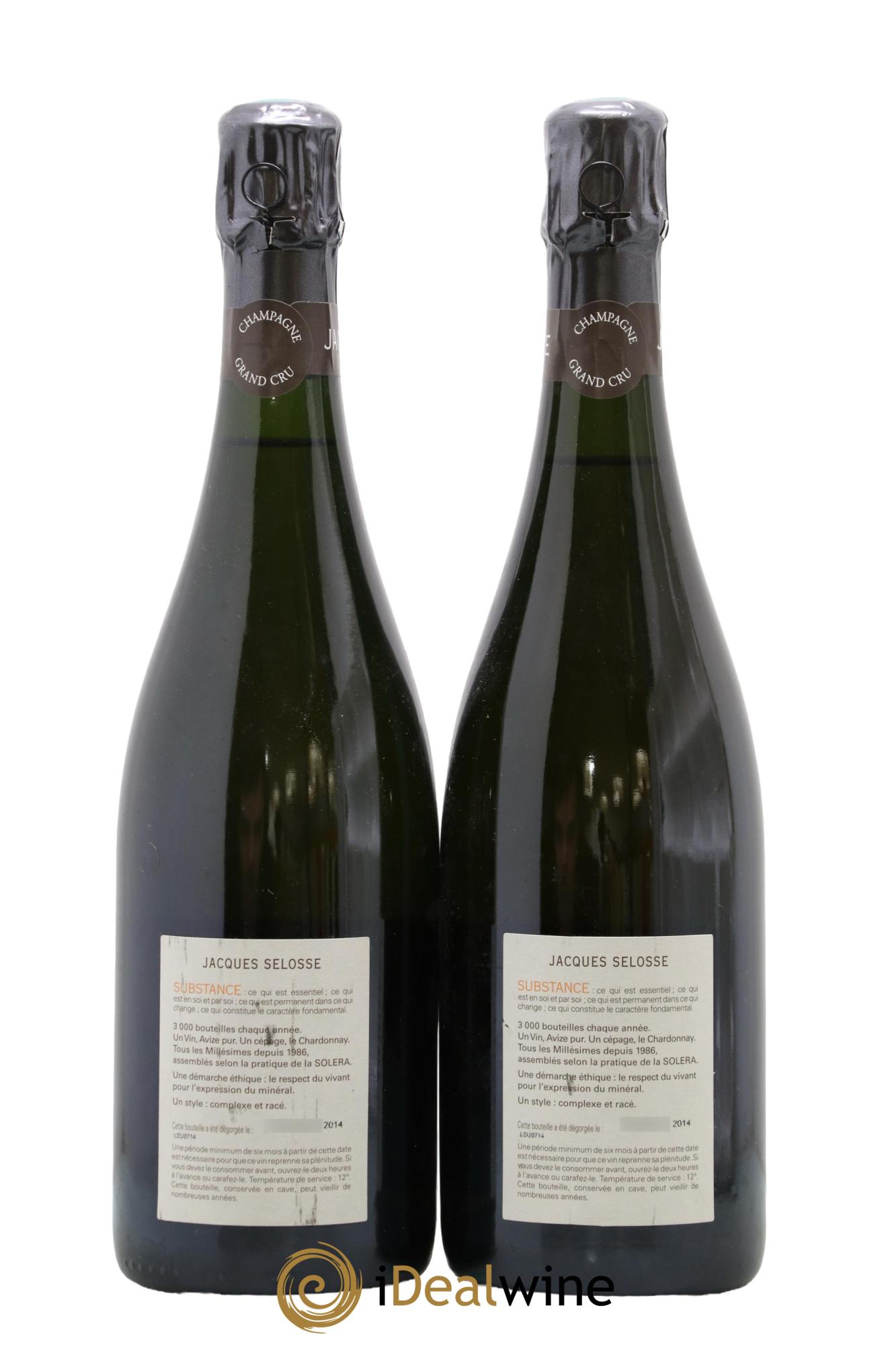 Substance Jacques Selosse - Lot de 2 bouteilles - 1