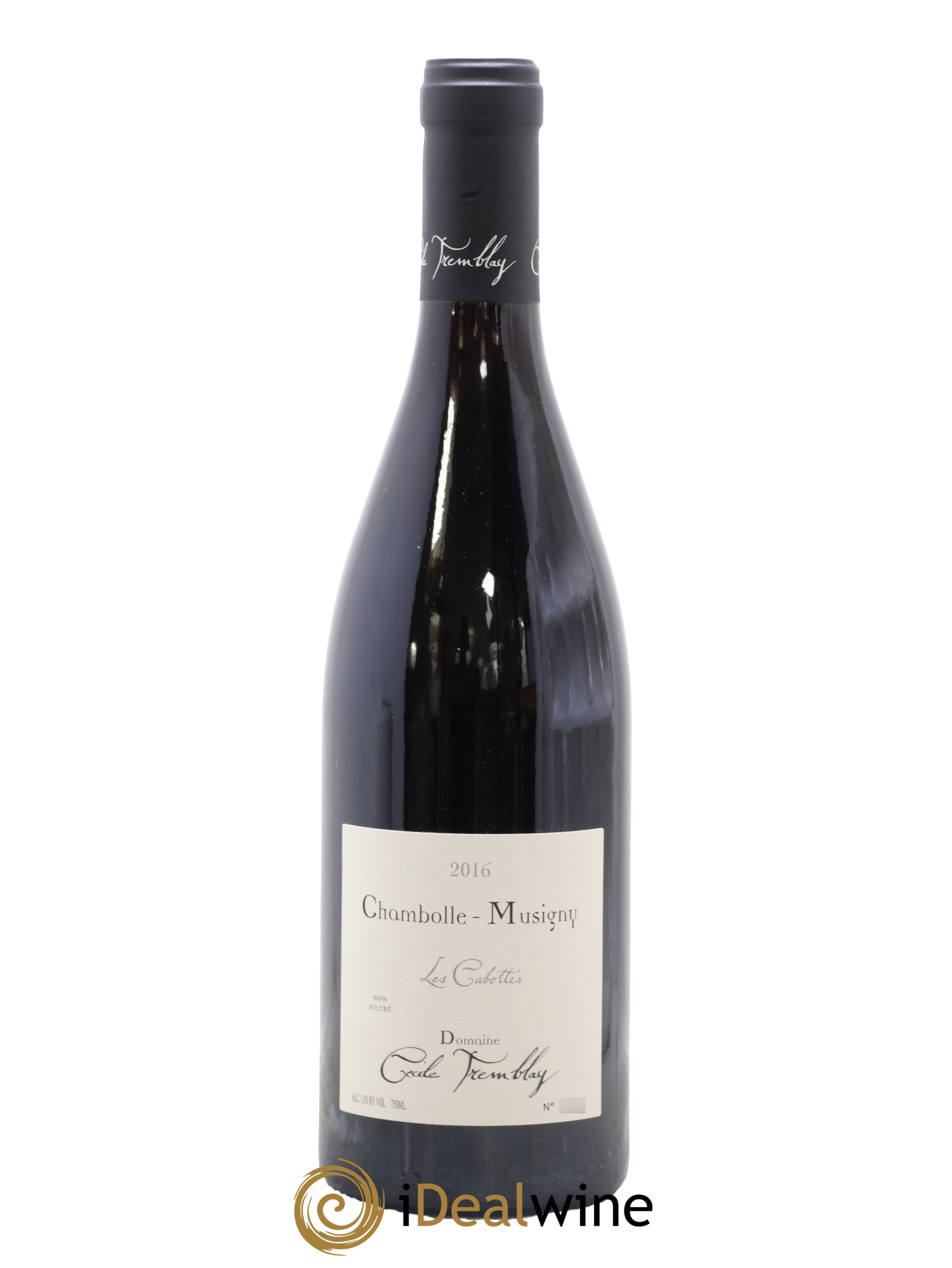 Chambolle-Musigny Les Cabottes Cécile Tremblay 2016 - Lot of 1 bottle - 0