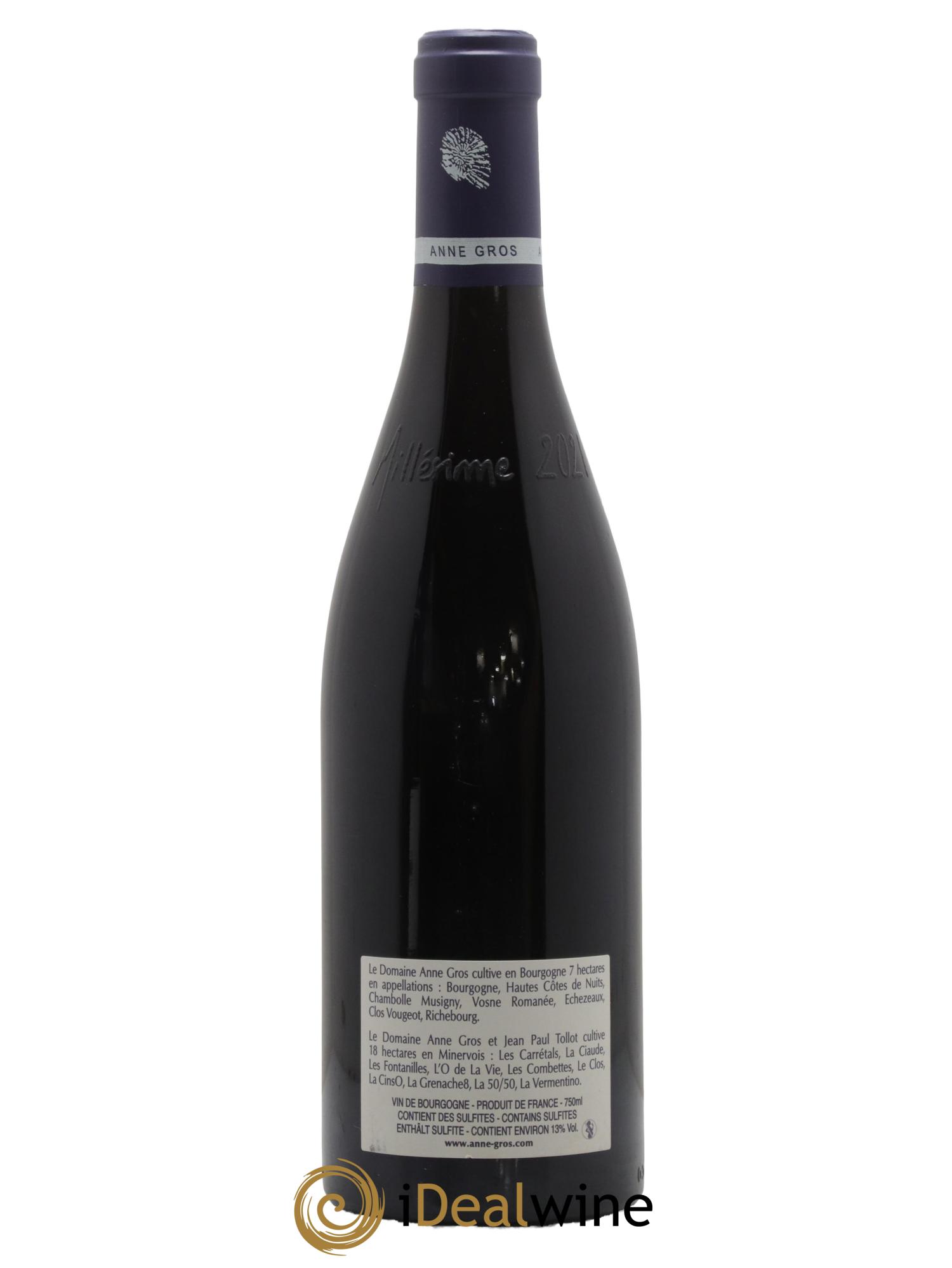 Clos de Vougeot Grand Cru Le Grand Maupertui Anne Gros  2021 - Lotto di 1 bottiglia - 1