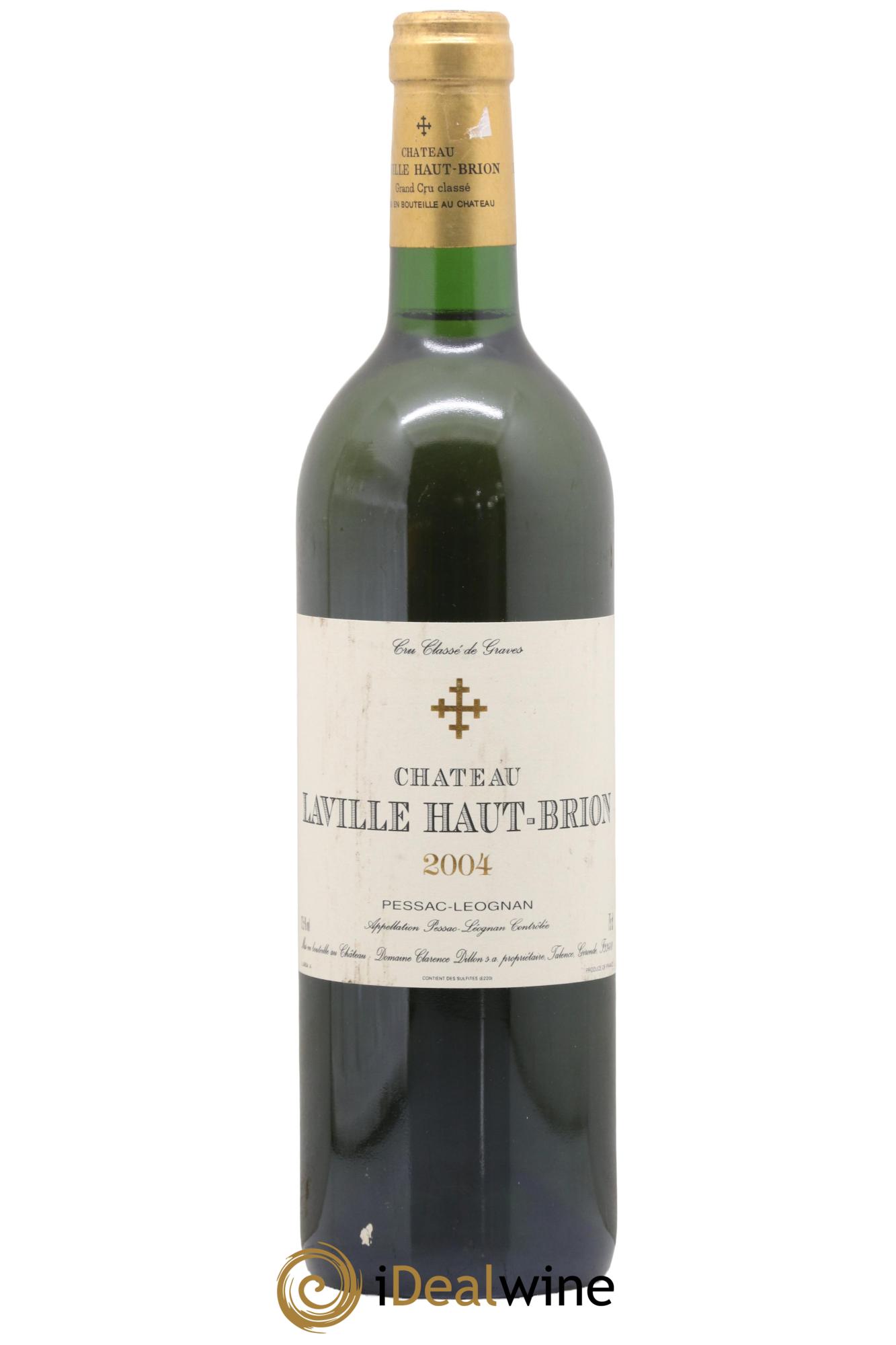 Château Laville Haut-Brion Cru Classé de Graves 2004 - Lot de 1 bouteille - 0