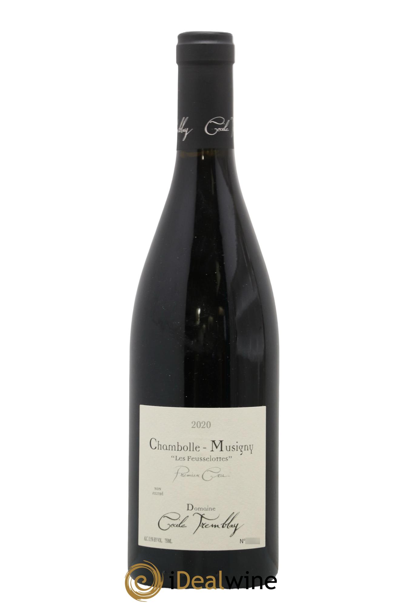 Chambolle-Musigny 1er Cru Les Feusselottes Cécile Tremblay 2020 - Lot of 1 bottle - 0