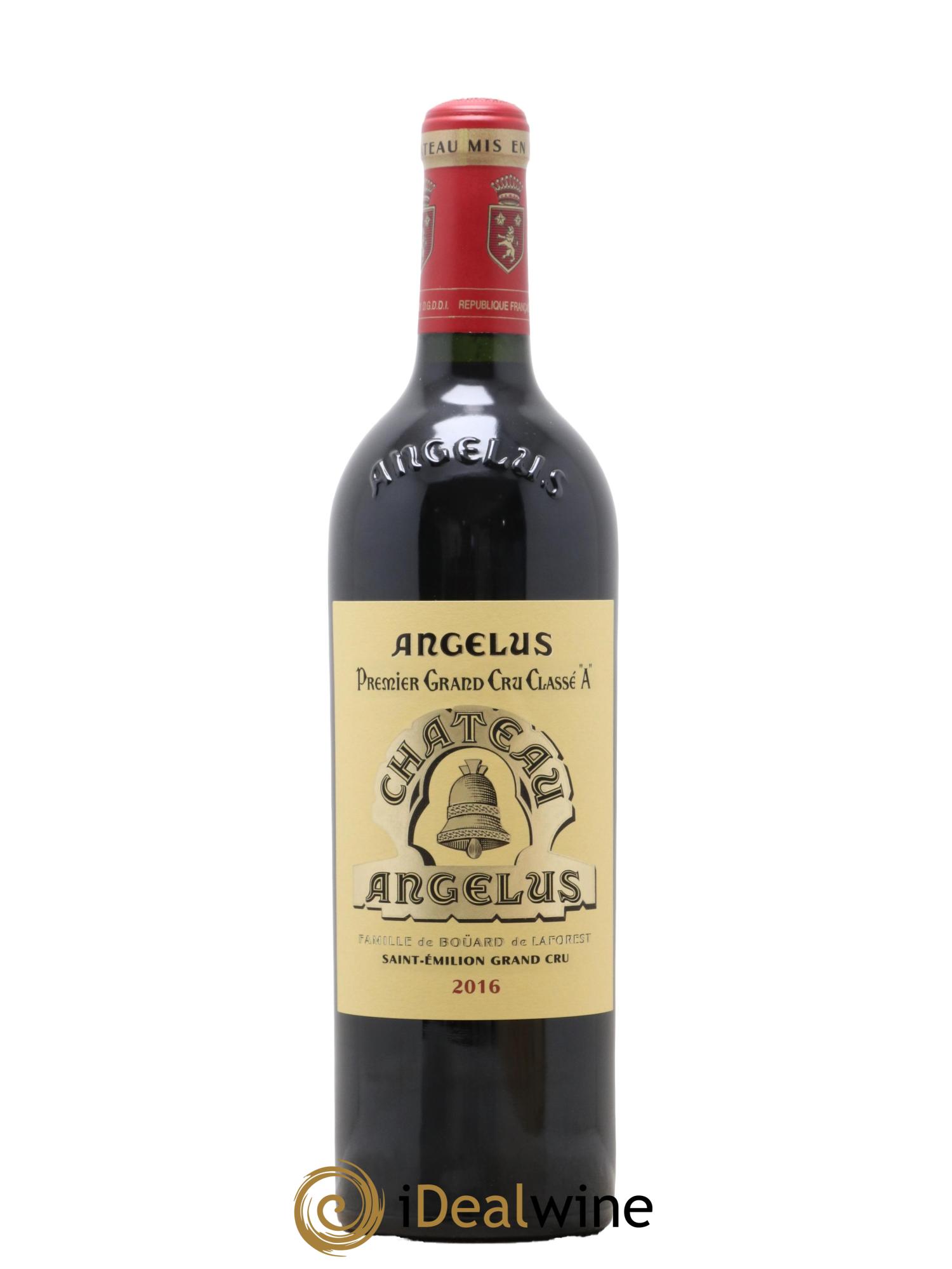 Château Angélus 1er Grand Cru Classé A 2016 - Lot of 1 bottle - 1