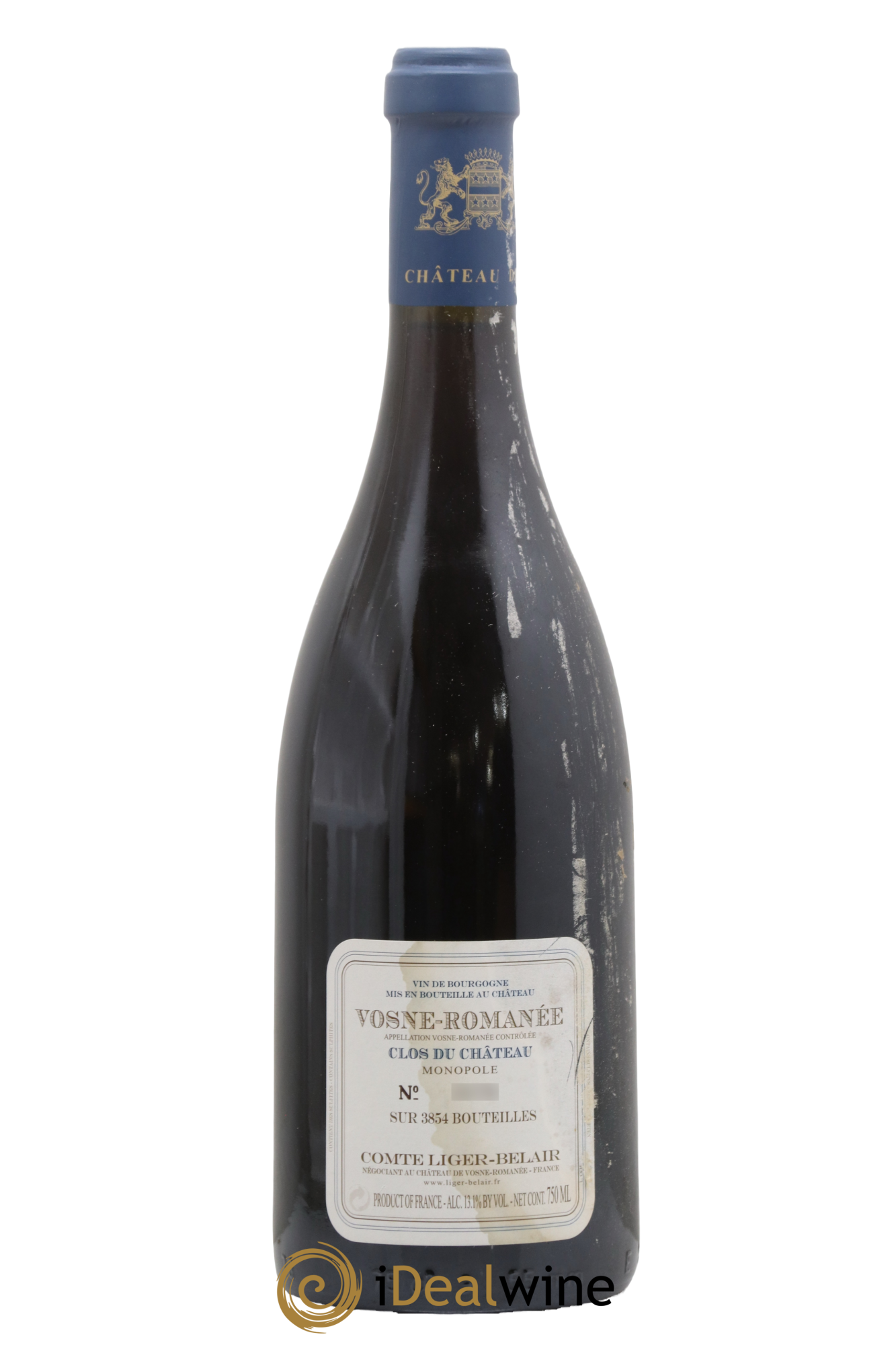 Vosne-Romanée Clos du Château Comte Liger-Belair (Domaine du) 2004 - Lot de 1 bouteille - 1