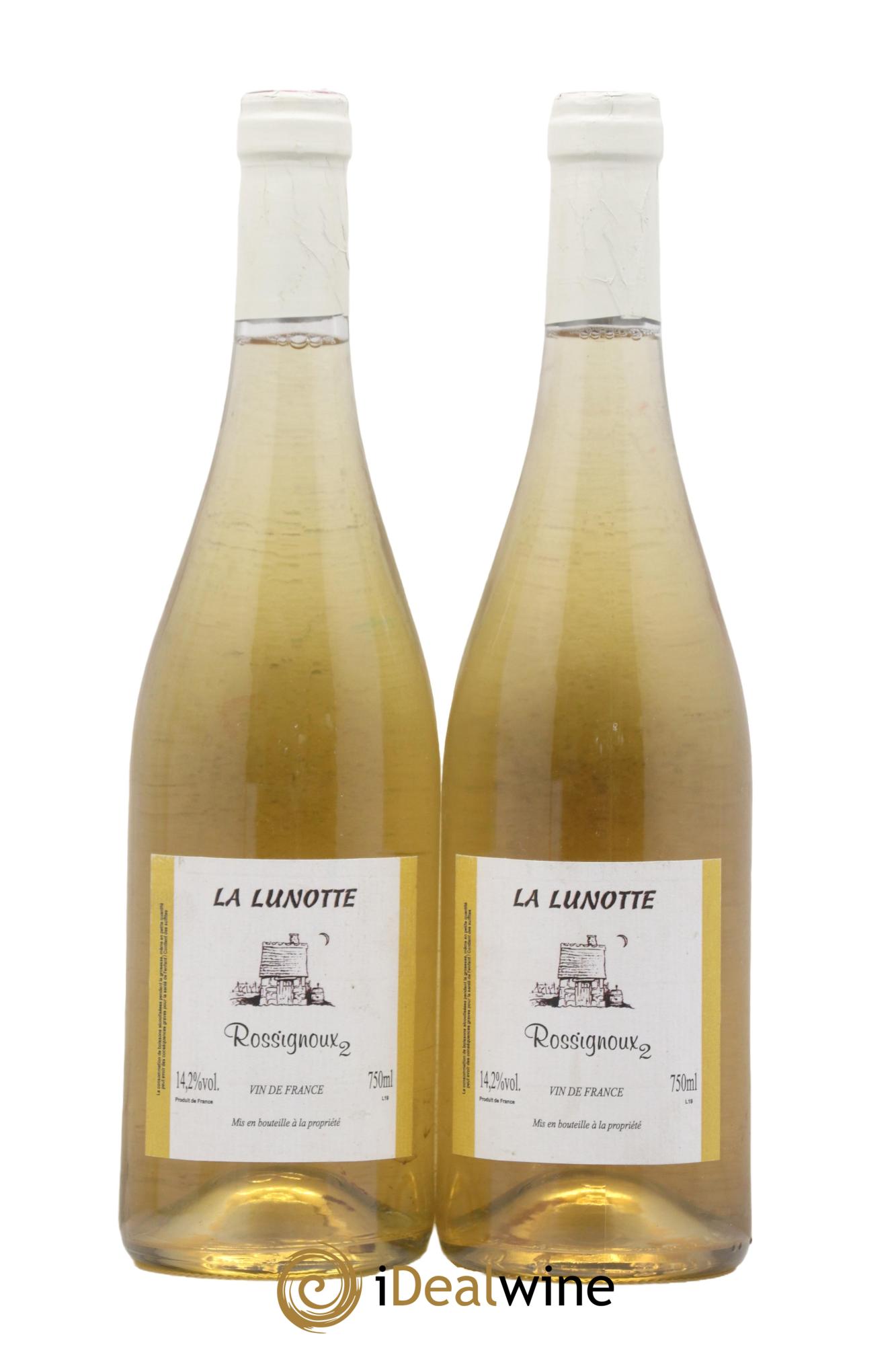 Vin de France Les Rossignoux Lunotte (Domaine de la) 2019 - Lot de 2 bouteilles - 0