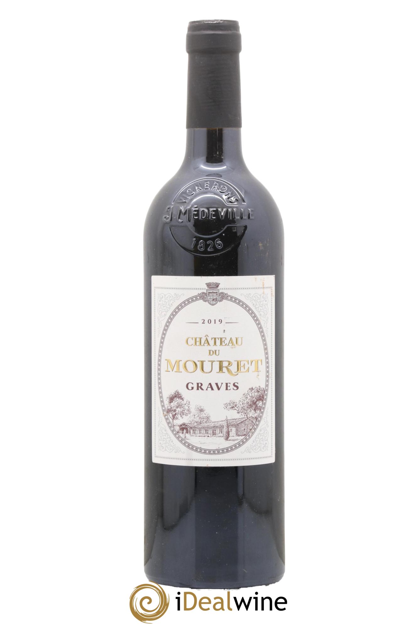 Graves Château de Mouret 2019 - Lot de 1 bouteille - 0