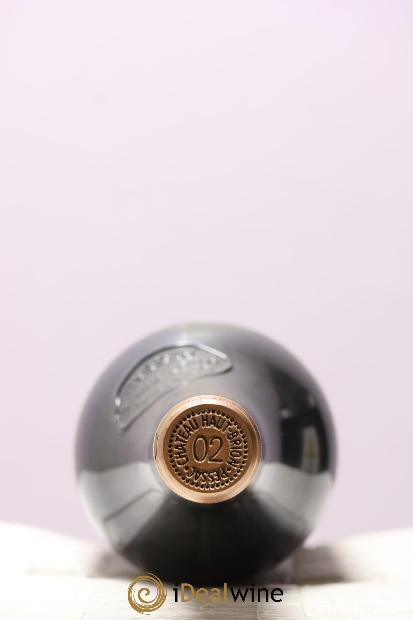 Château Haut Brion 1er Grand Cru Classé 2002 - Lot de 3 bouteilles - 1