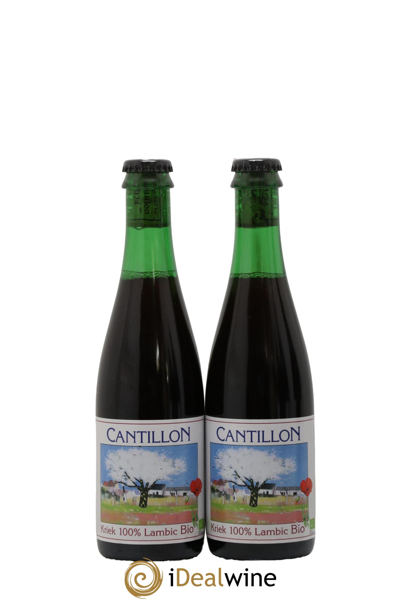 Bière Kriek Lambic Bio Cantillon (bottled 2024) - Lot de 2 demi bouteilles - 0