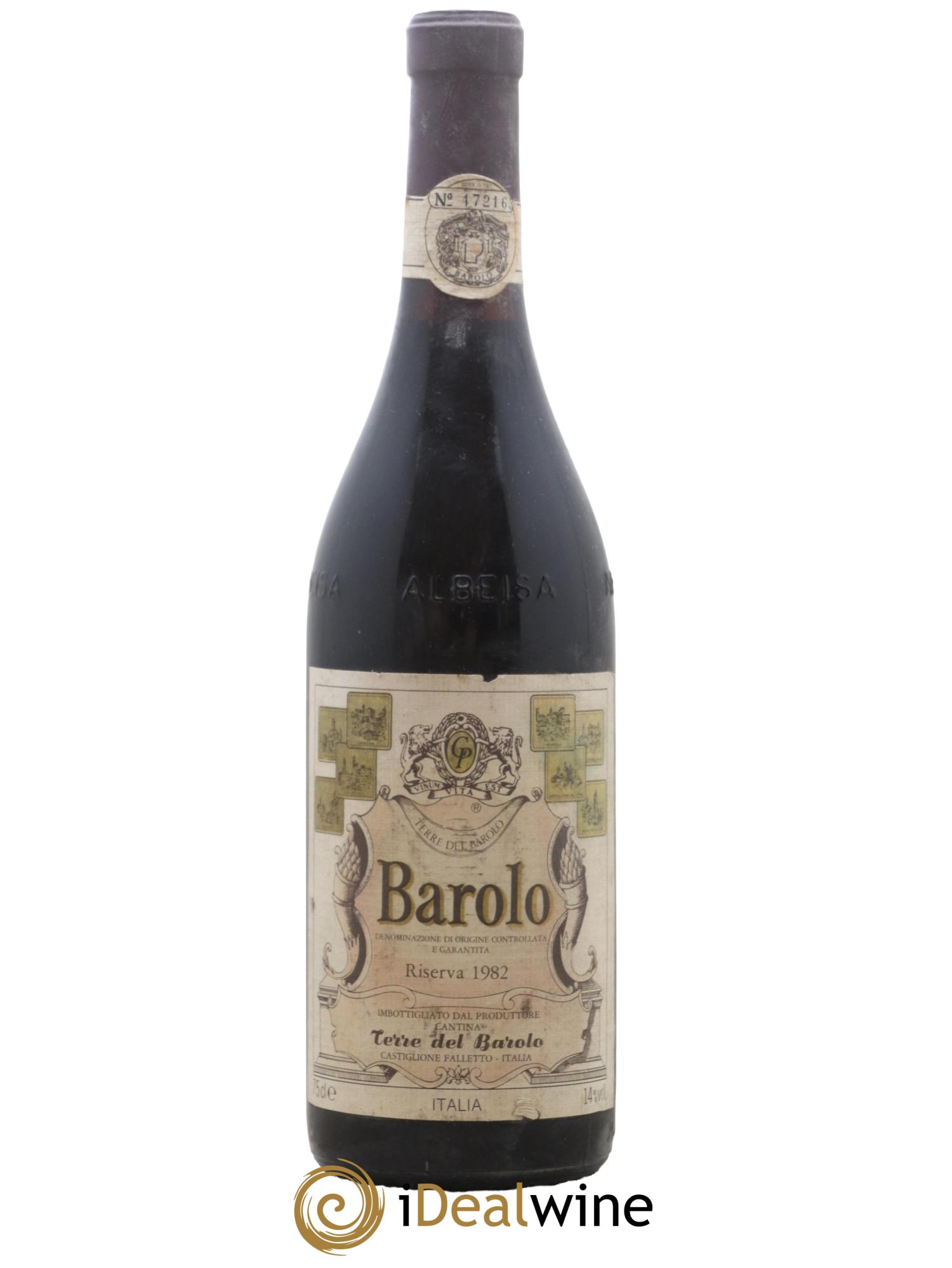 Barolo Riserva Terre del Barolo 1982 - Posten von 1 Flasche - 0