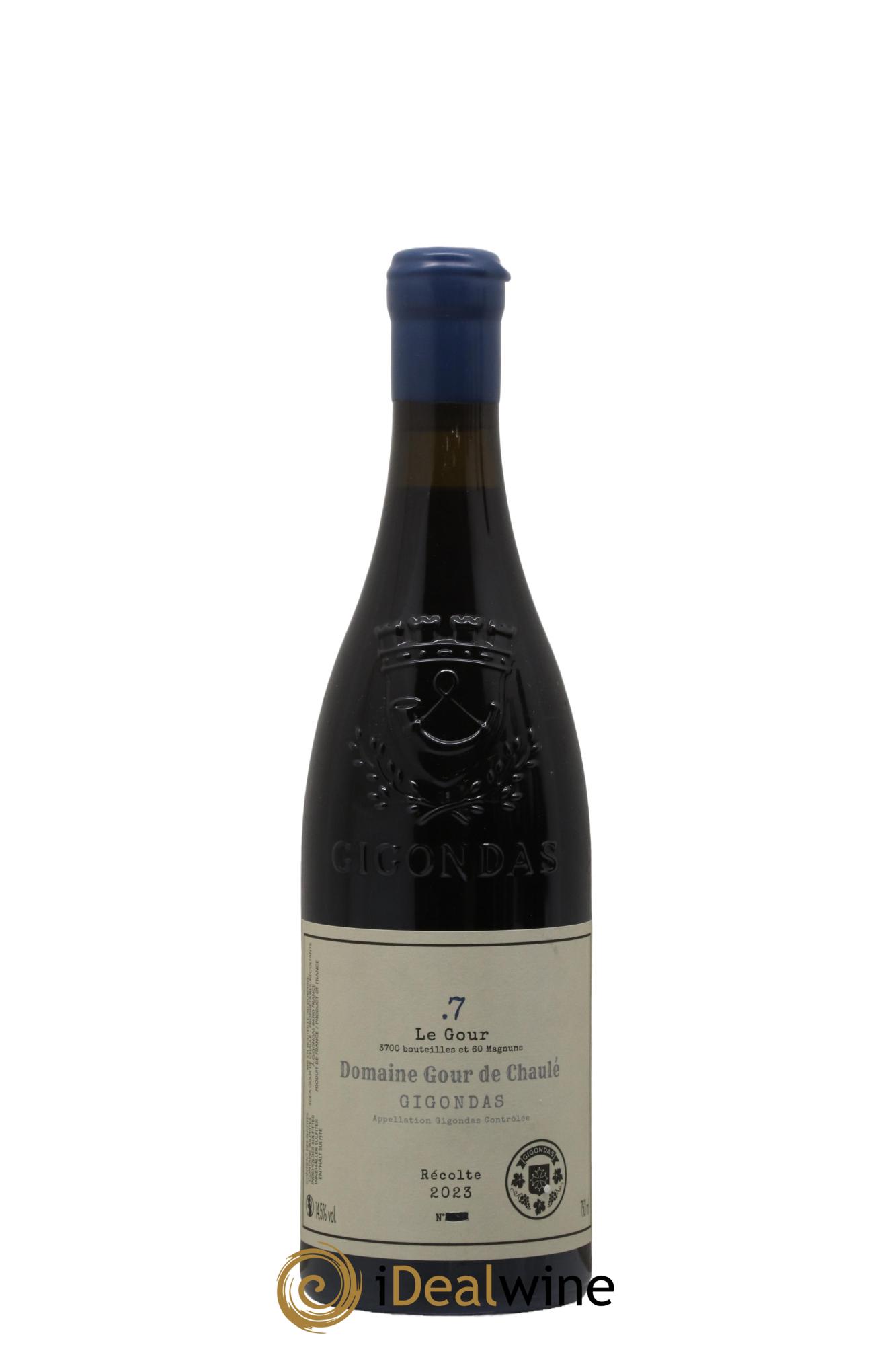 Gigondas Cuvée Le Gour .7 Gour de Chaulé 2023 - Lot de 1 bouteille - 0