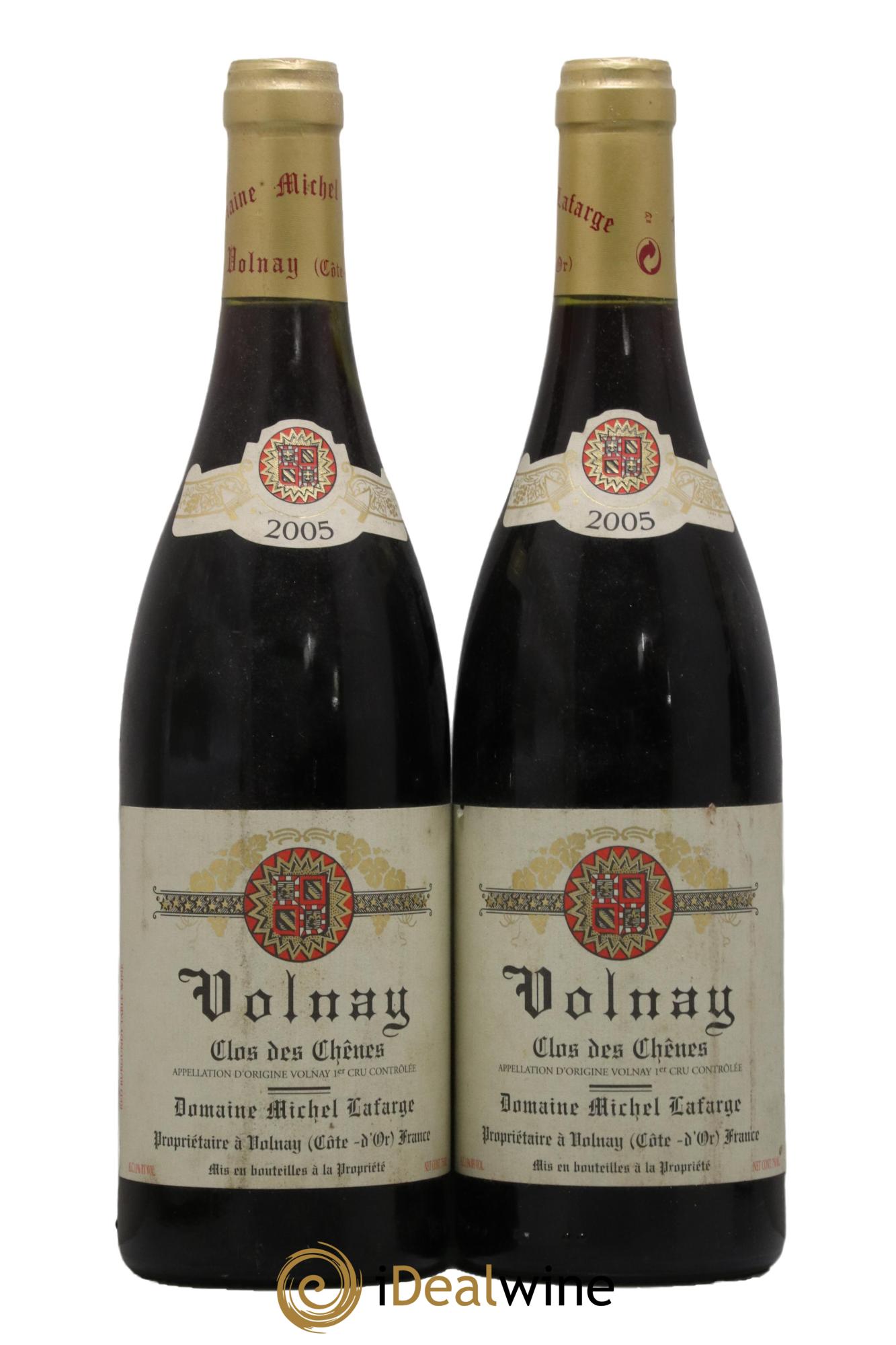 Volnay 1er Cru Clos des Chênes Lafarge (Domaine) 2005 - Lot de 2 bouteilles - 0