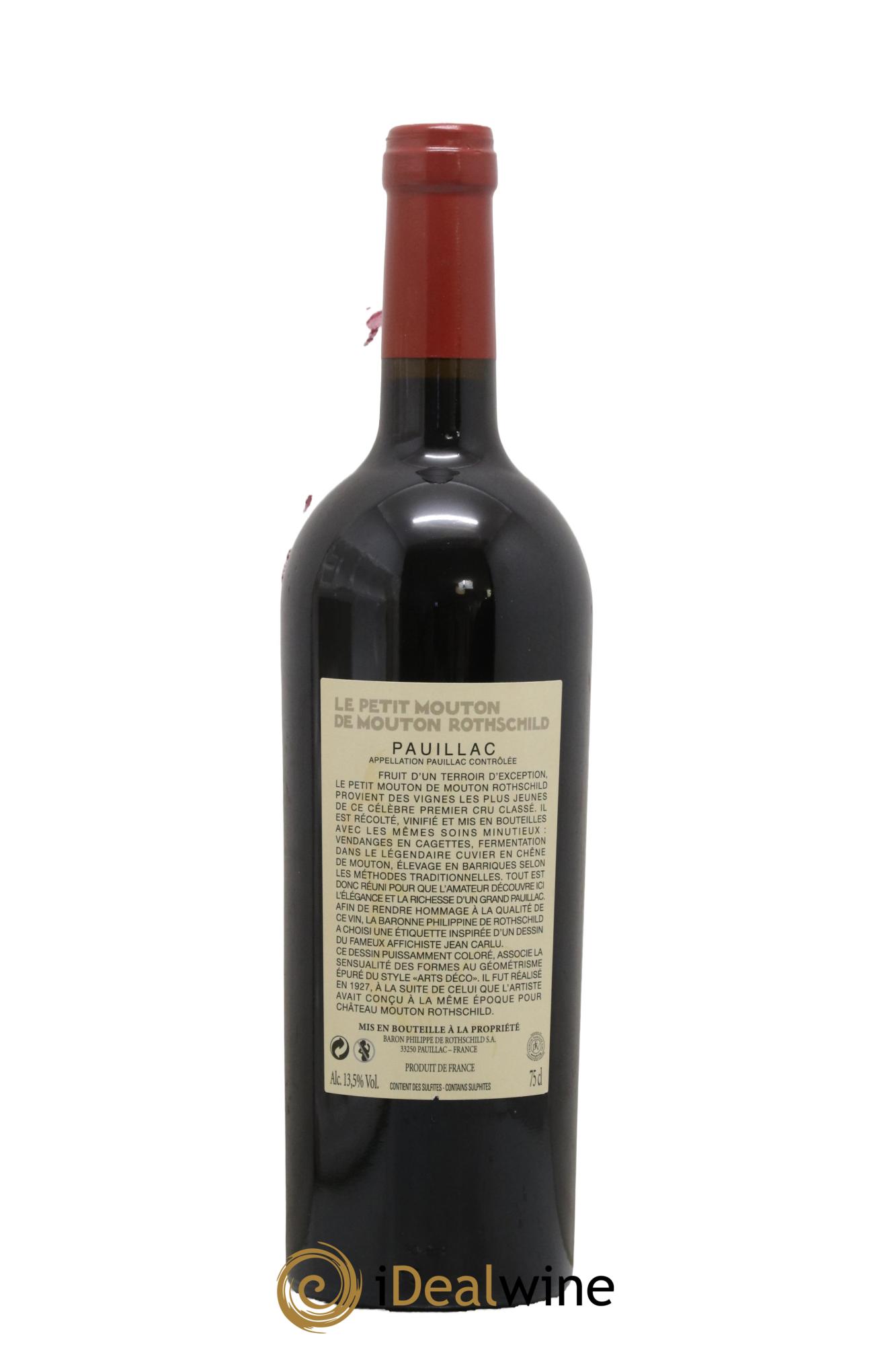 Petit Mouton Second Vin 2016 - Lot of 1 bottle - 1