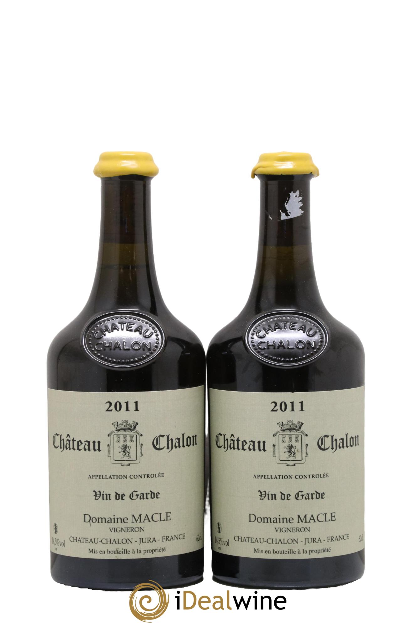 Château-Chalon Jean Macle 2011 - Lot of 2 Clavelins - 0