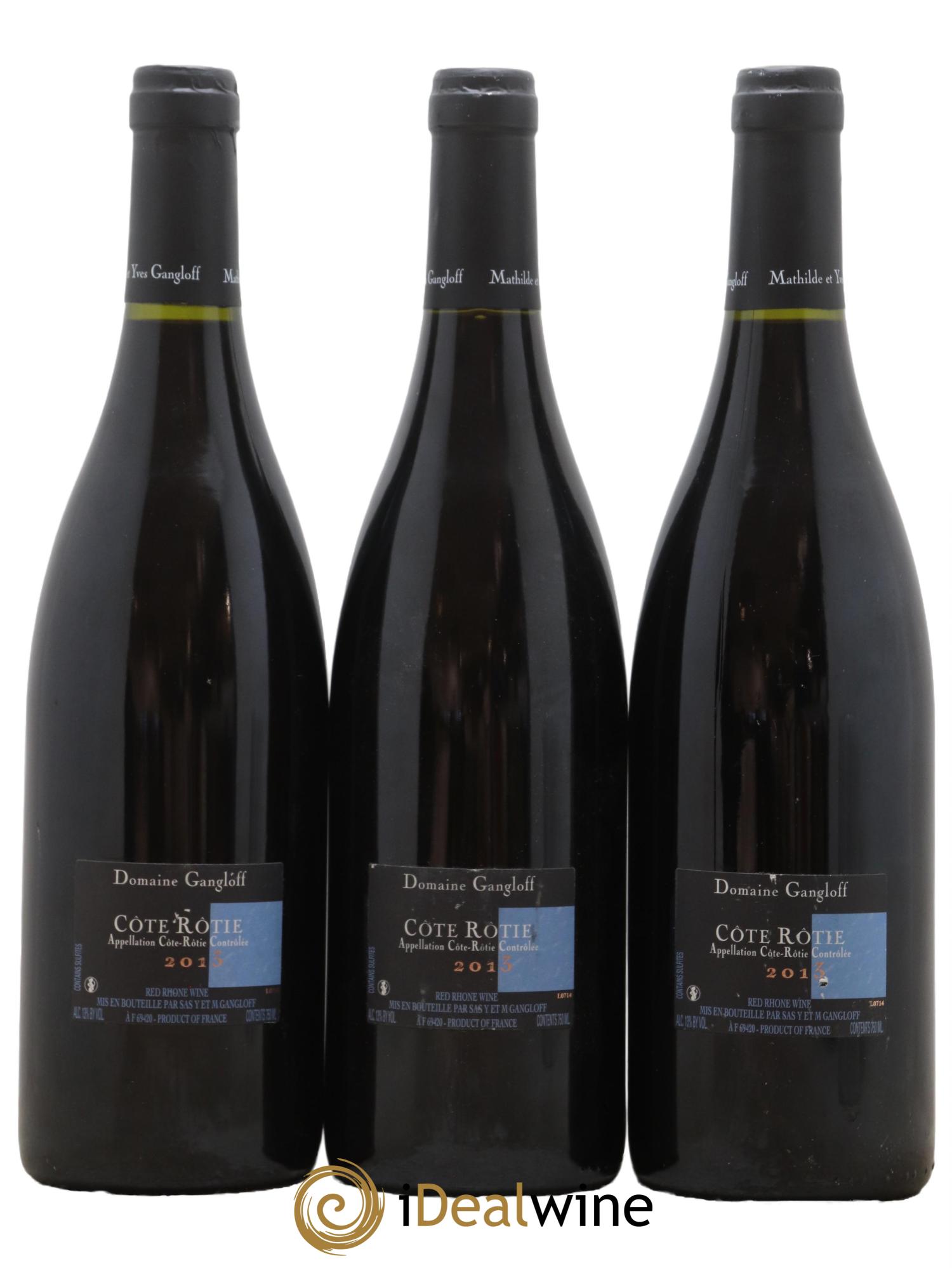 Côte-Rôtie La Barbarine Gangloff (Domaine) 2013 - Lot de 3 bouteilles - 1