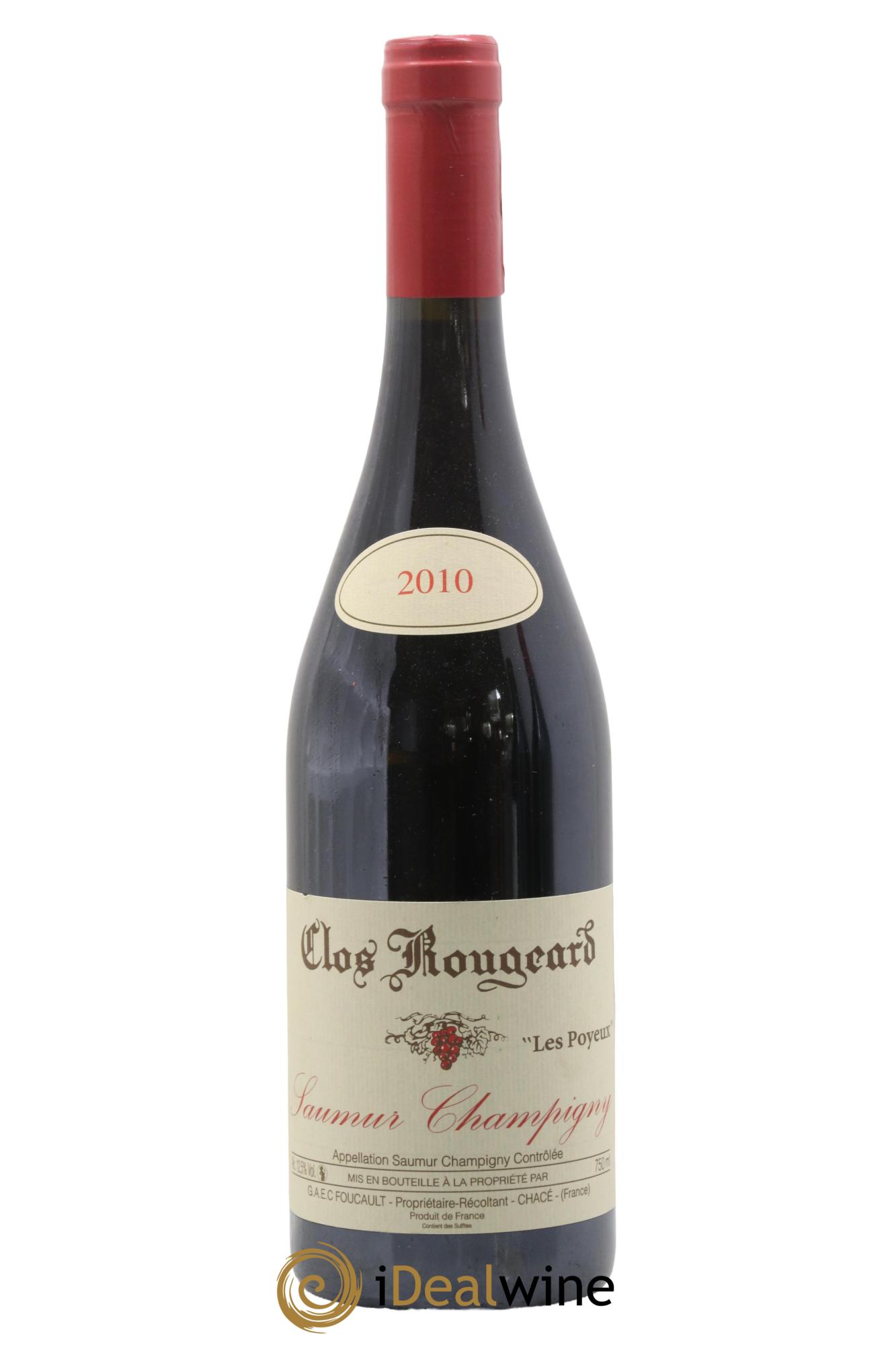 Saumur-Champigny Les Poyeux Clos Rougeard 2010 - Lot de 1 bouteille - 0