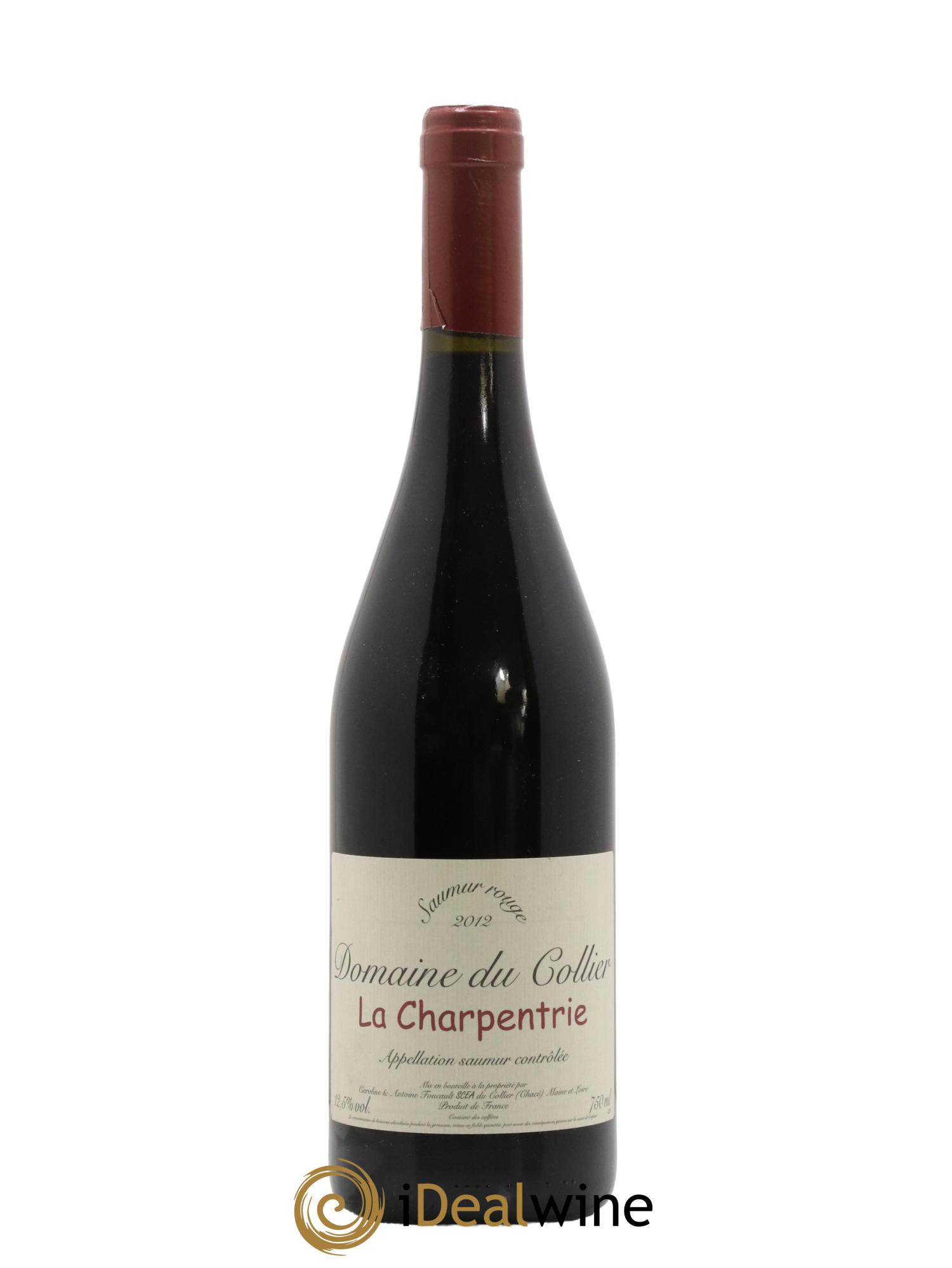 Saumur La Charpentrie Domaine du Collier 2012 - Lotto di 1 bottiglia - 0