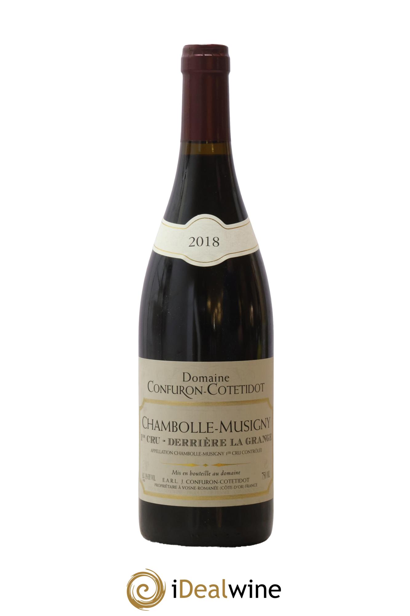 Chambolle-Musigny 1er Cru Derrière la Grange Confuron-Cotetidot 2018 - Lot de 1 bouteille - 0