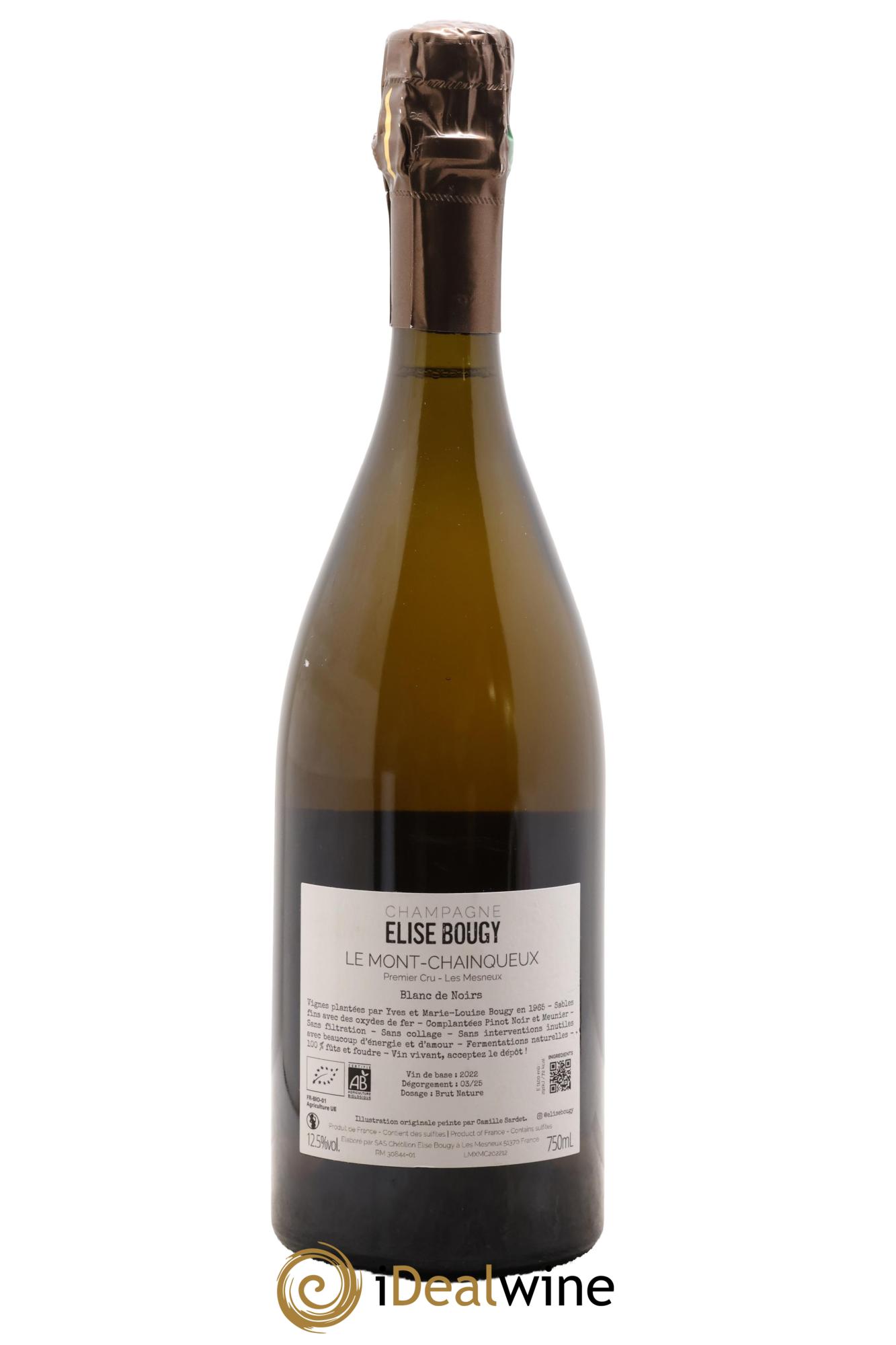 Les Mesneux Le Mont Chainqueux Elise Bougy - Lot de 1 bouteille - 1