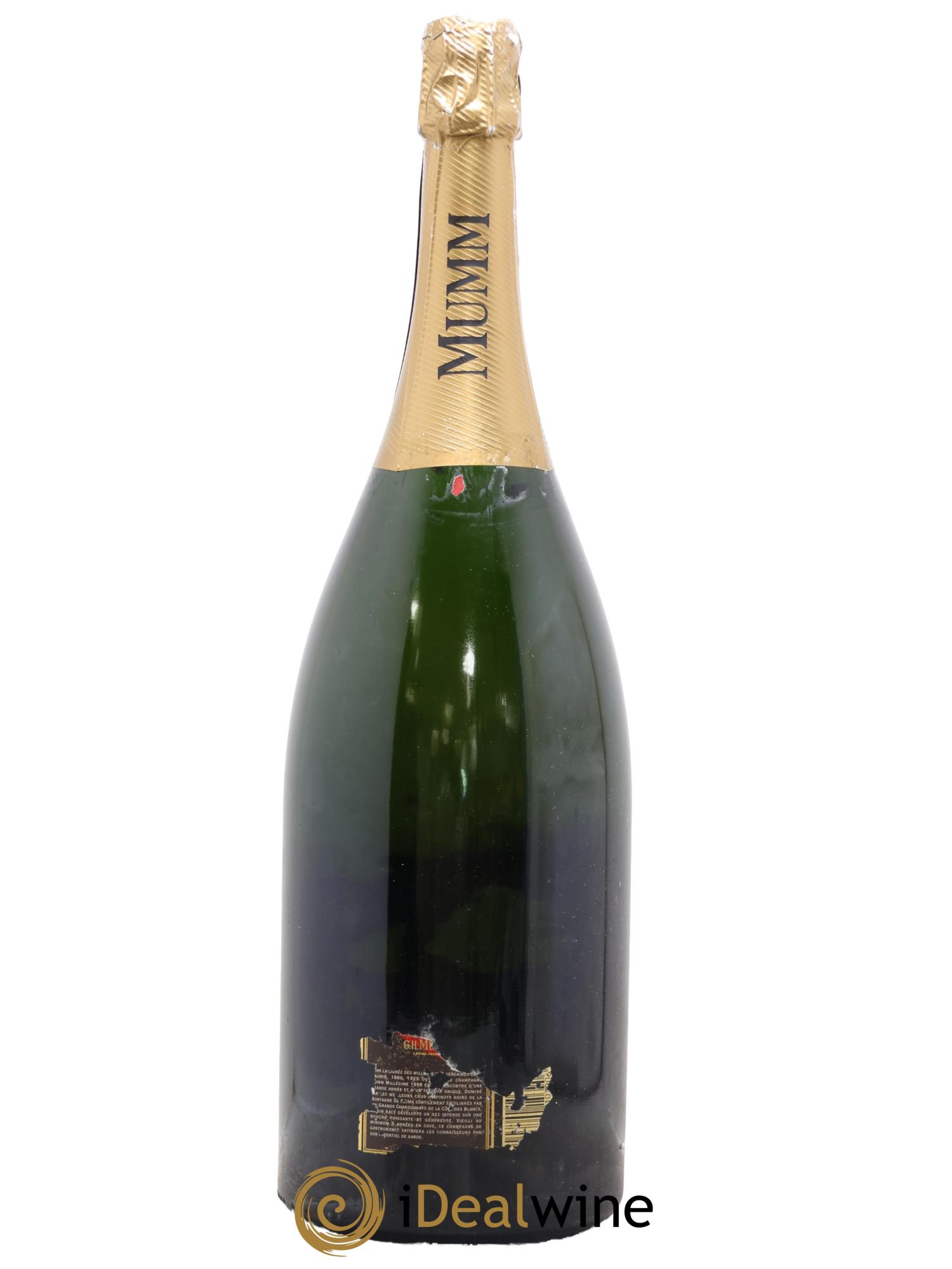 Champagne GH Mumm 1998 - Lot de 1 magnum - 1