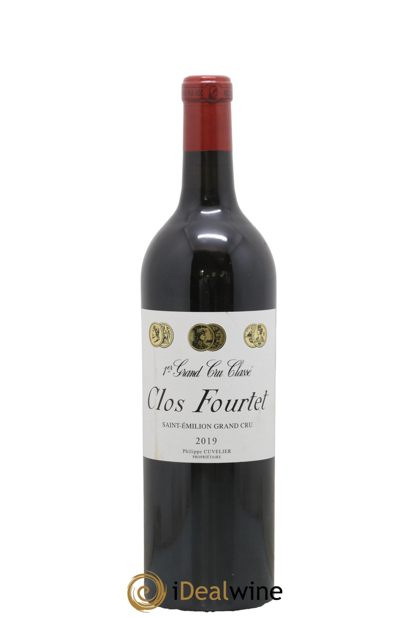Clos Fourtet 1er Grand Cru Classé B 2019 - Lot de 1 bouteille - 0