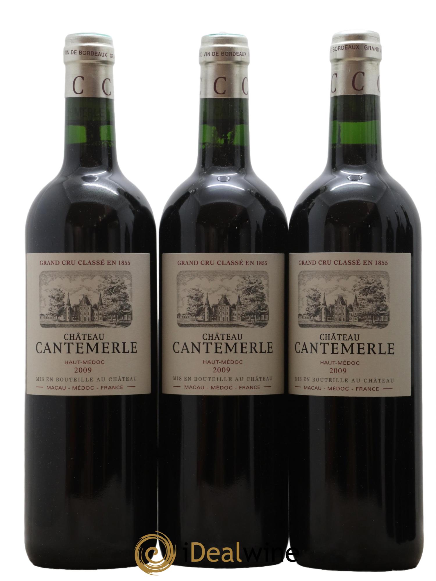 Château Cantemerle 5ème Grand Cru Classé 2009 - Lot de 6 bouteilles - 2