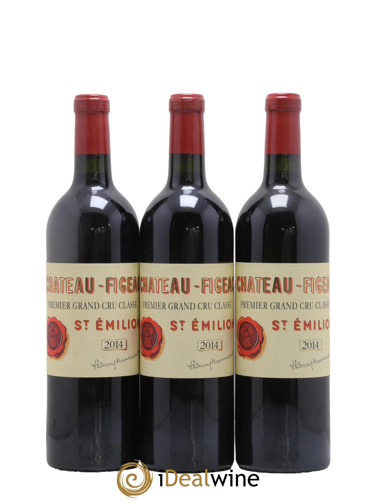 Château Figeac 1er Grand Cru Classé A 2014 - Lotto di 6 bottiglie - 3