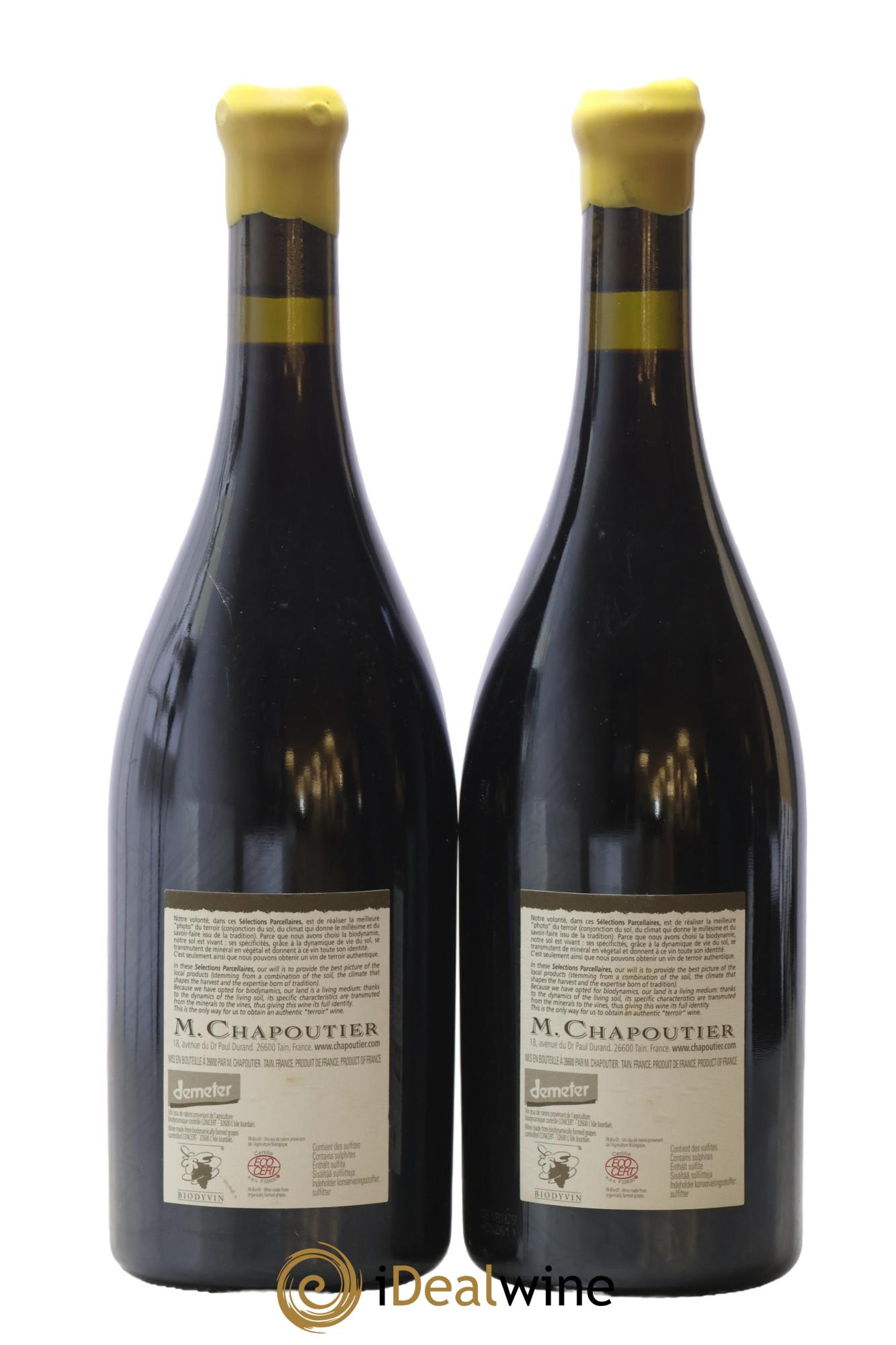 Hermitage Ermitage l'Ermite Chapoutier 2008 - Lot of 2 bottles - 1