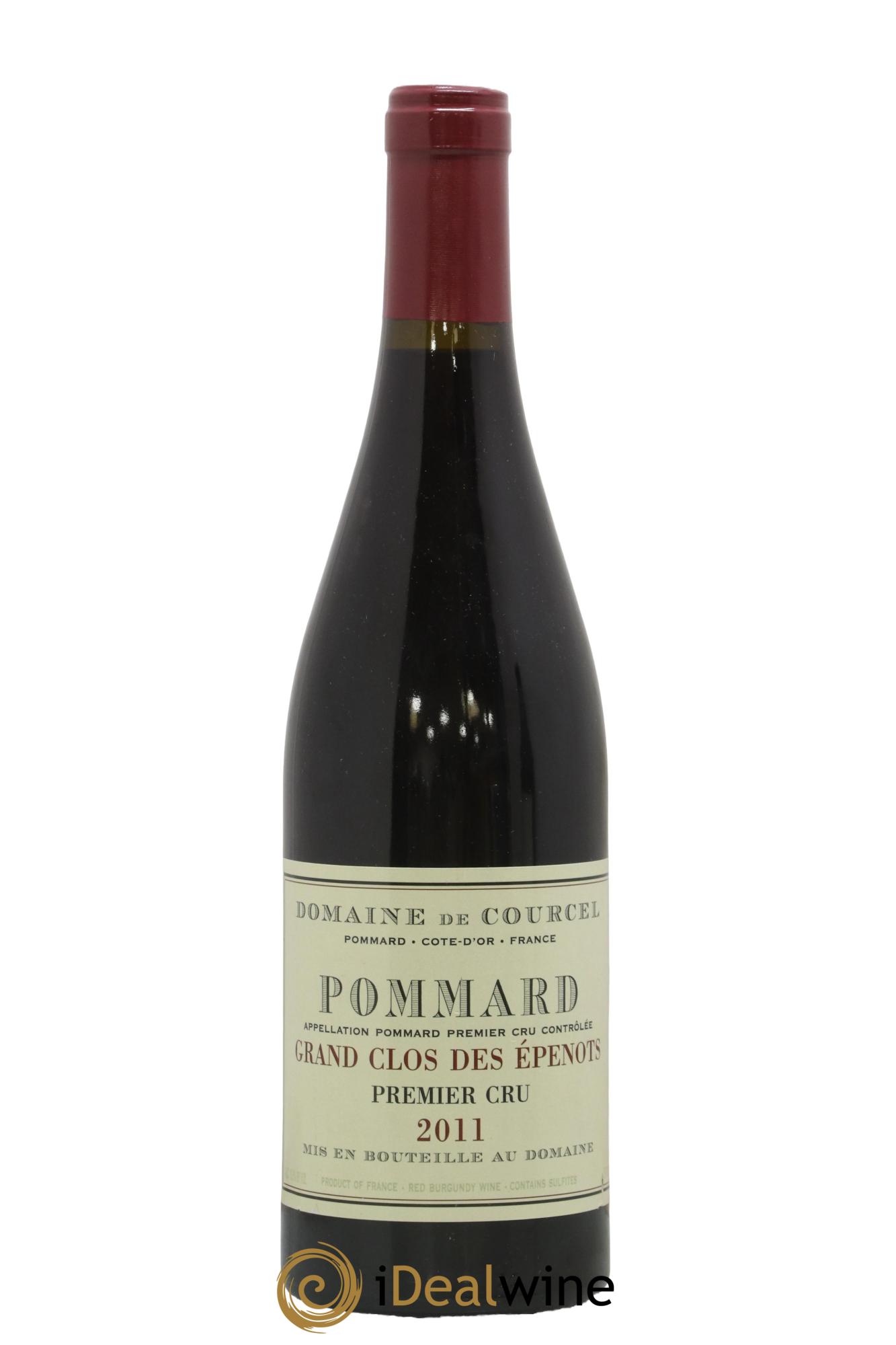 Pommard 1er Cru Grand Clos des Epenots de Courcel (Domaine) 2011 - Lot de 1 bouteille - 0