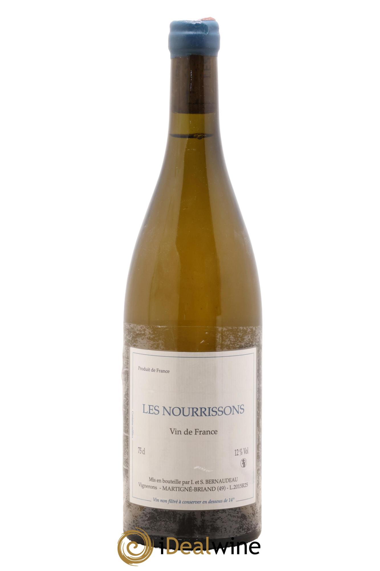 Vin de France Les Nourrissons Stéphane Bernaudeau 2015 - Posten von 1 Flasche - 0