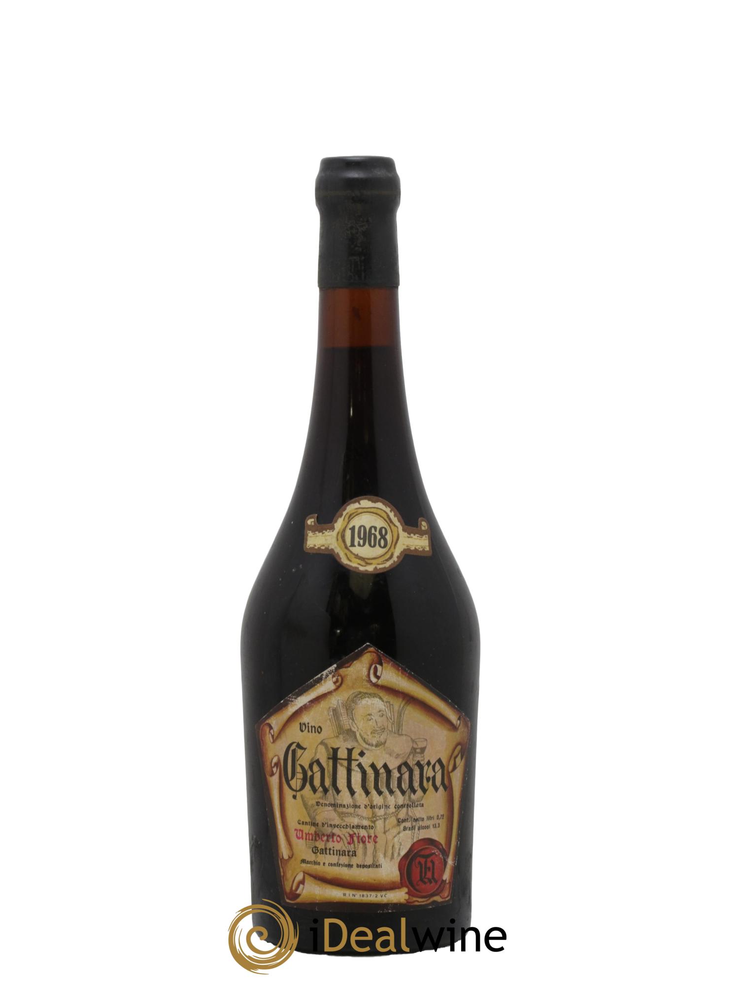 Gattinara DOCG Umberto Fiore 1968 - Lot de 1 bouteille - 0