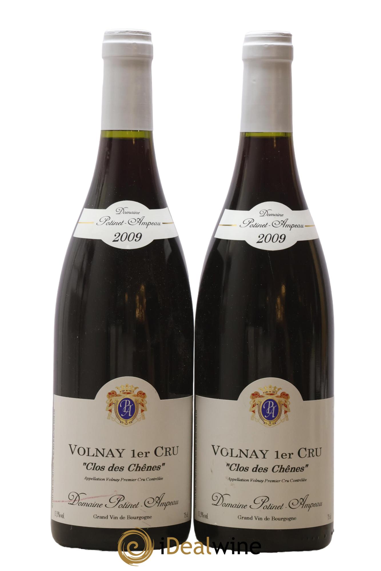 Volnay 1er Cru Clos des Chênes Potinet Ampeau 2009 - Lotto di 2 bottiglie - 0
